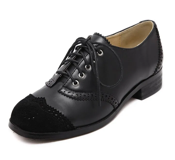 Black Suede Lace Up Loafers Flats Oxfords Dress Shoes