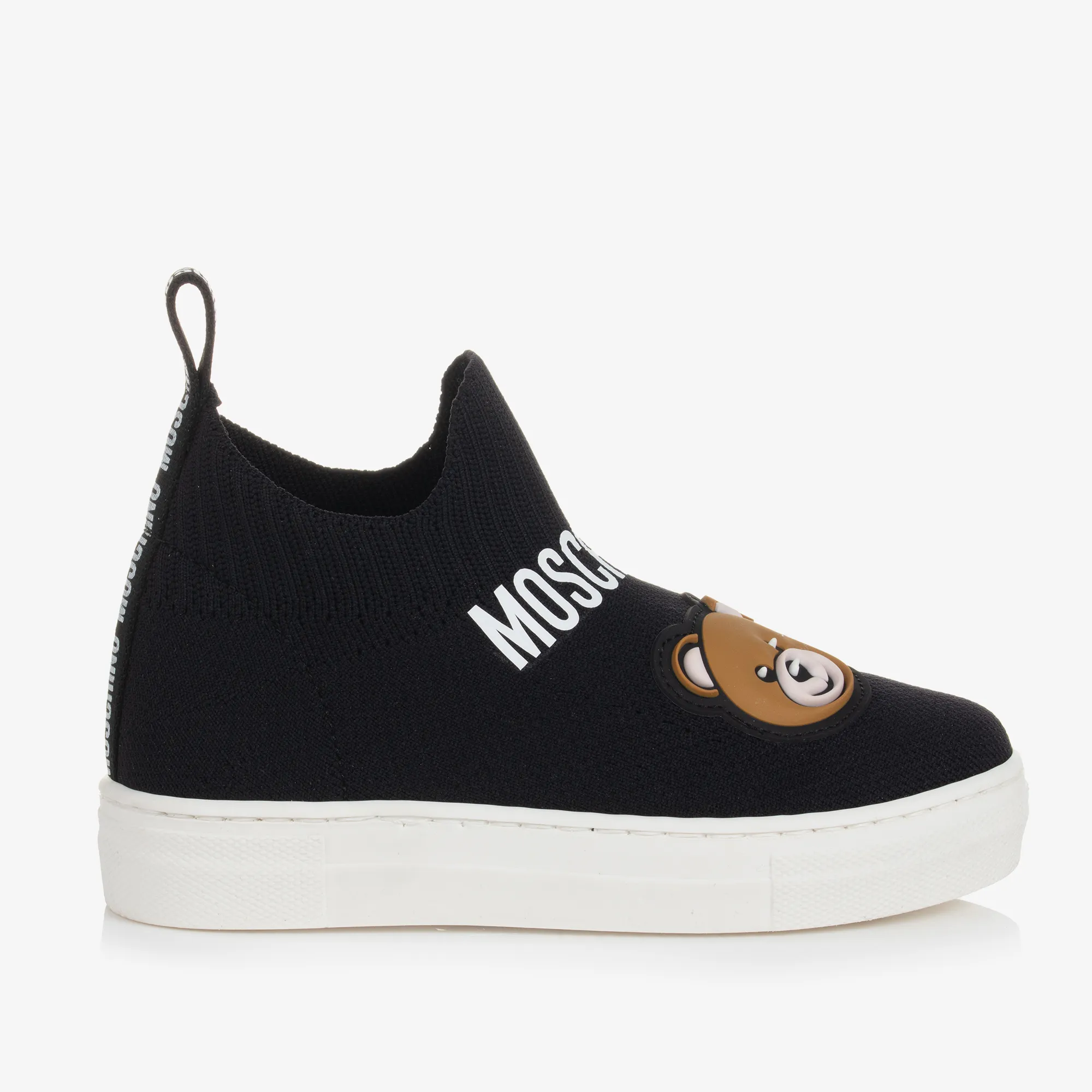 Black Teddy Bear Sock Trainers