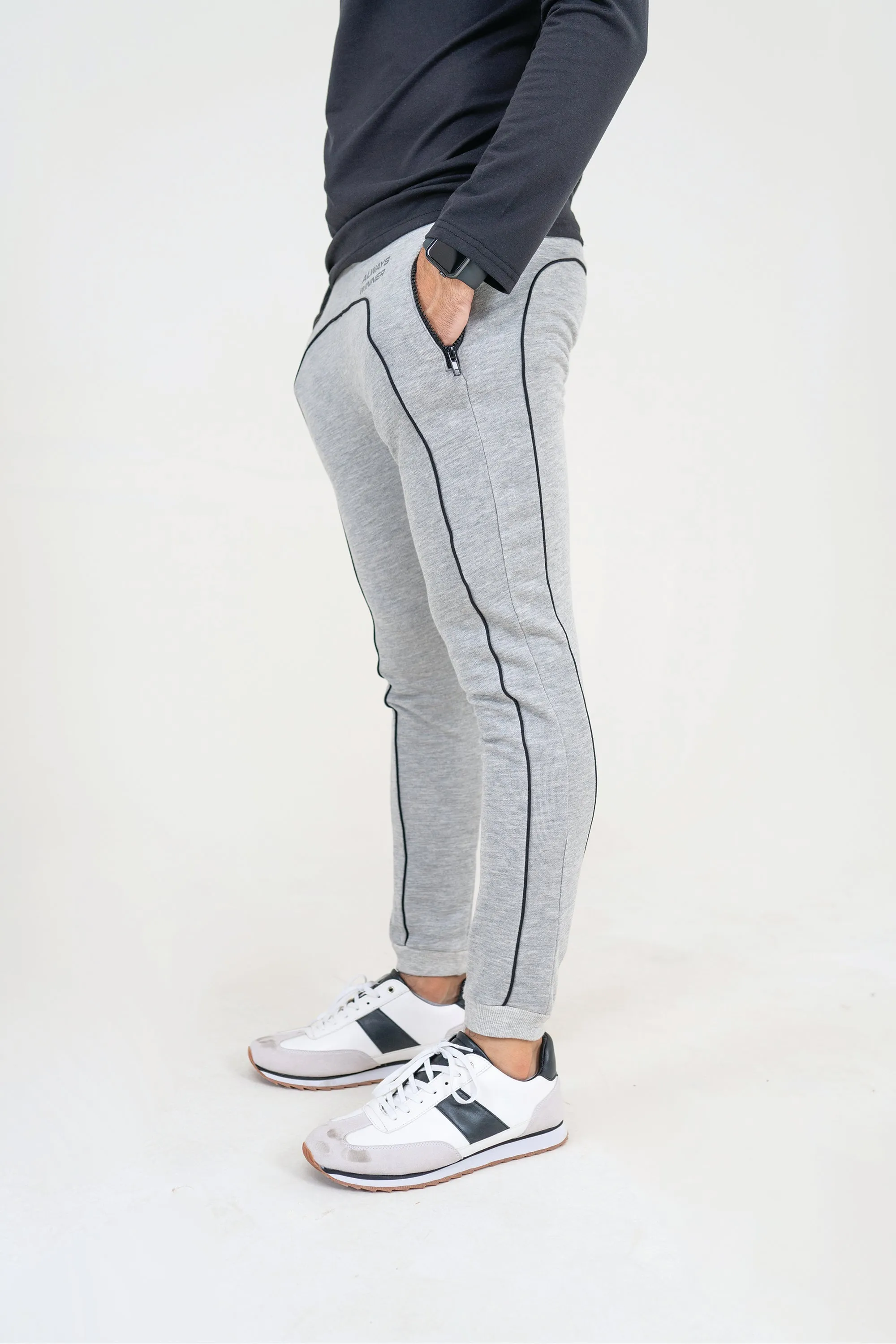 Black Tipped Joggers