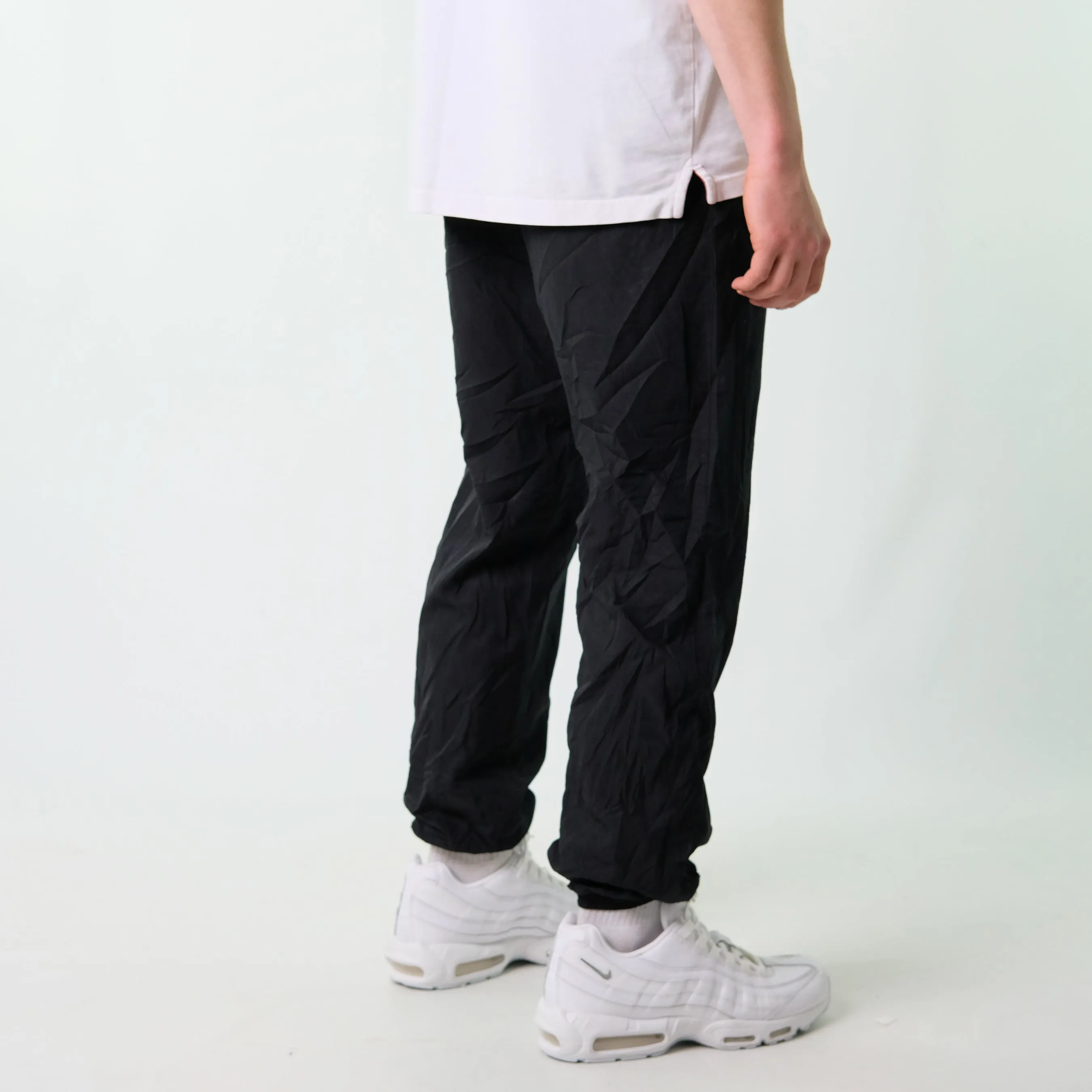 Black y2ks Nike Tracksuit Bottoms  Baggy Pants (34x30)