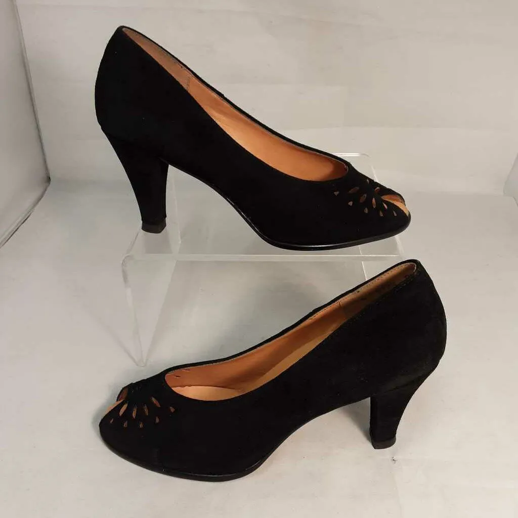 BLEIL GRAZIE RHAPSODIE BLACK HEELS SIZE 6 TCC