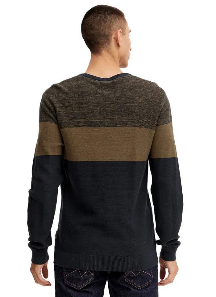 Blend Olive Knit Sweatshirt