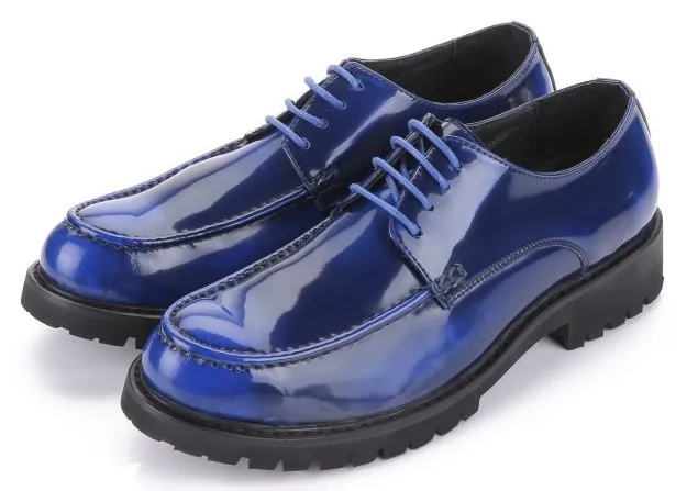 Royal Blue Lace Up Oxfords