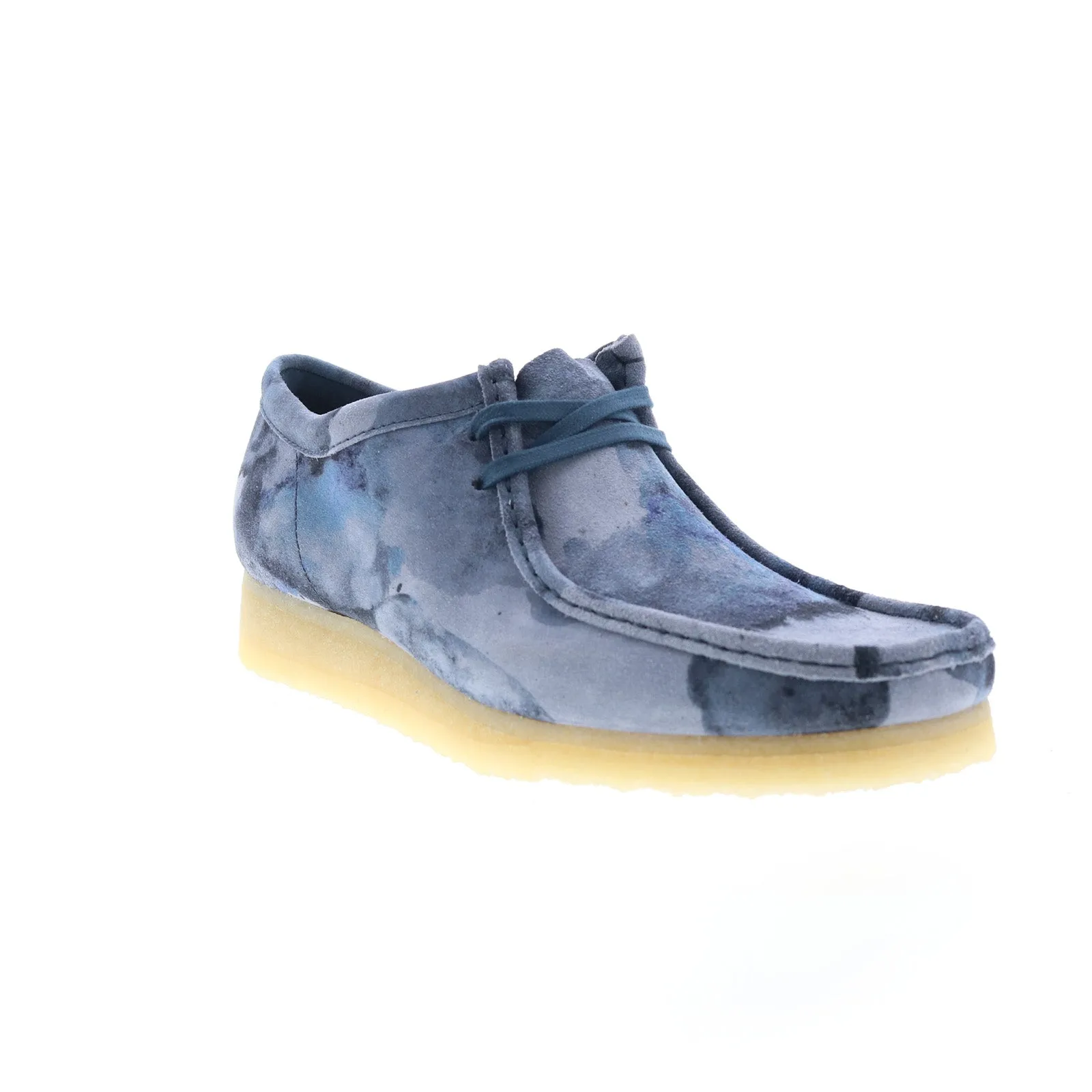 Blue Suede Mens Casual Shoes