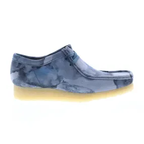 Blue Suede Mens Casual Shoes