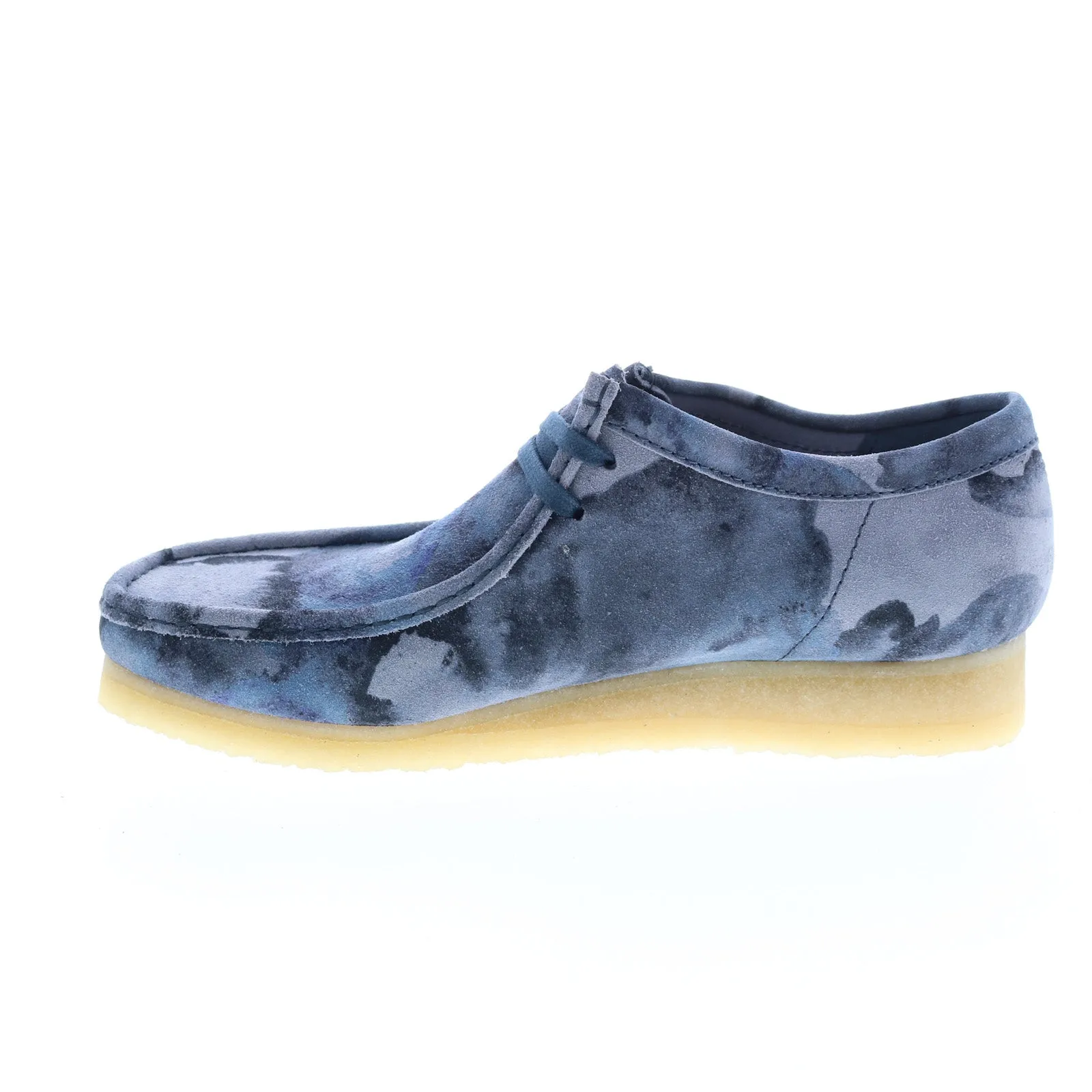 Blue Suede Mens Casual Shoes