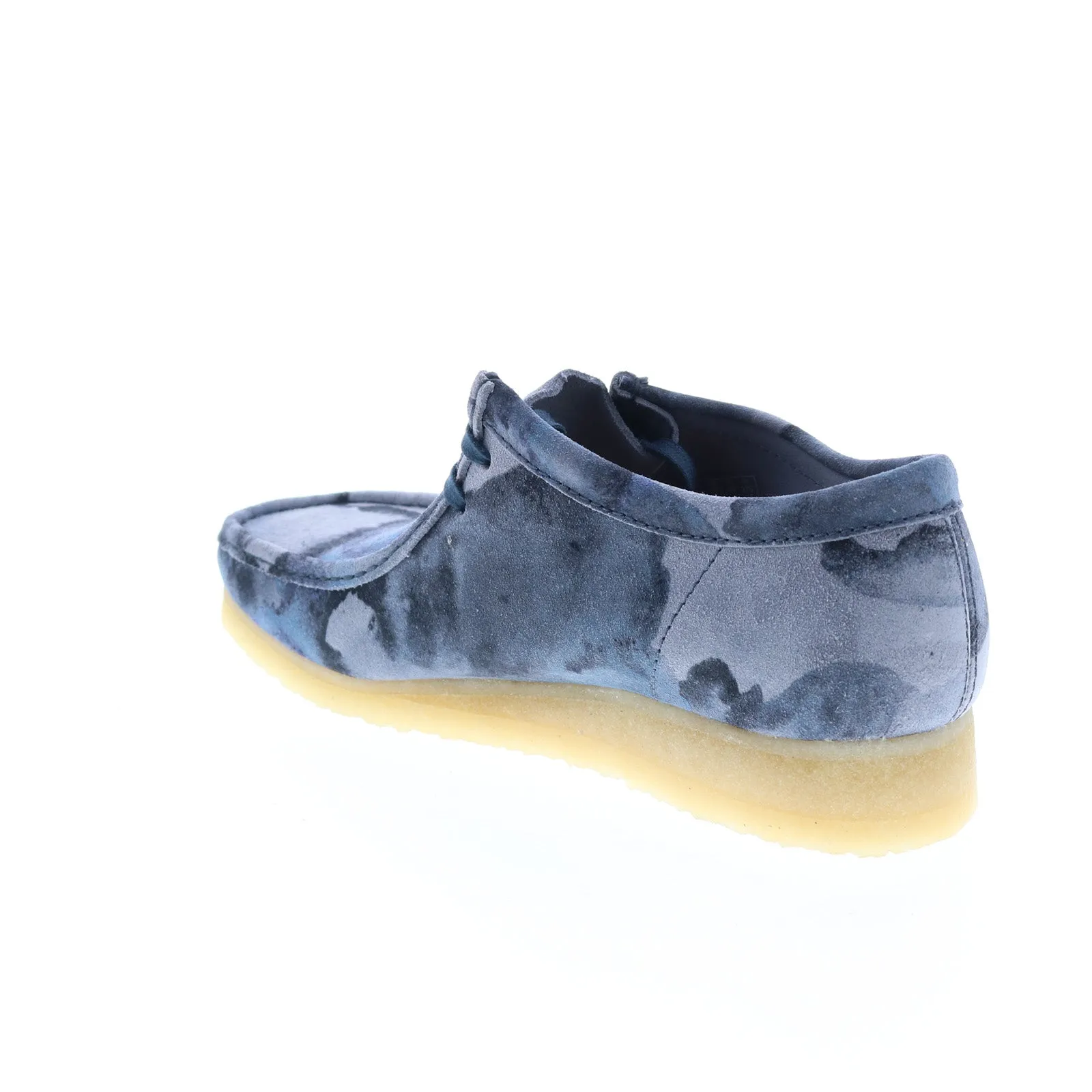 Blue Suede Mens Casual Shoes