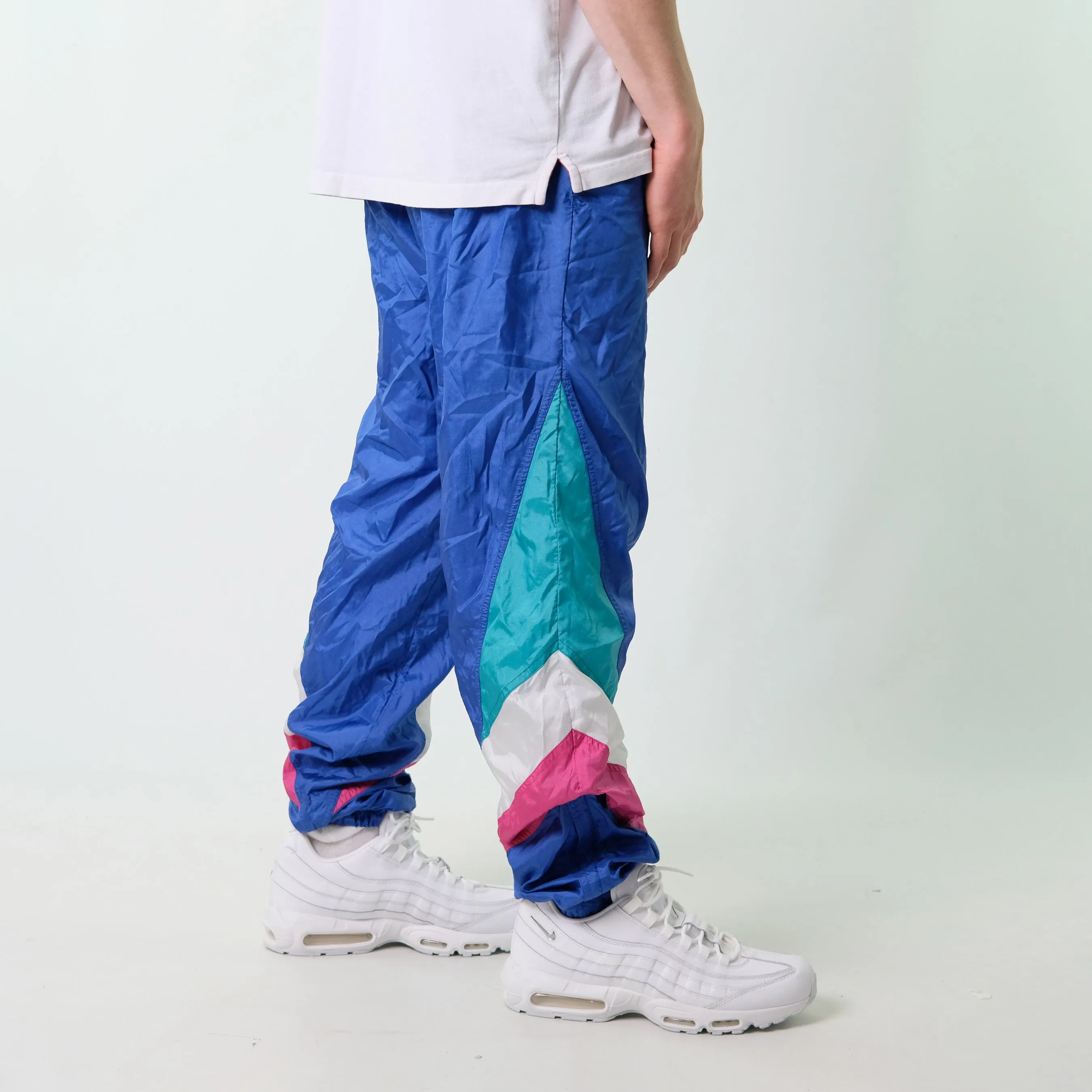 Blue y2ks Nike Tracksuit Bottoms  Baggy Pants (36x30)