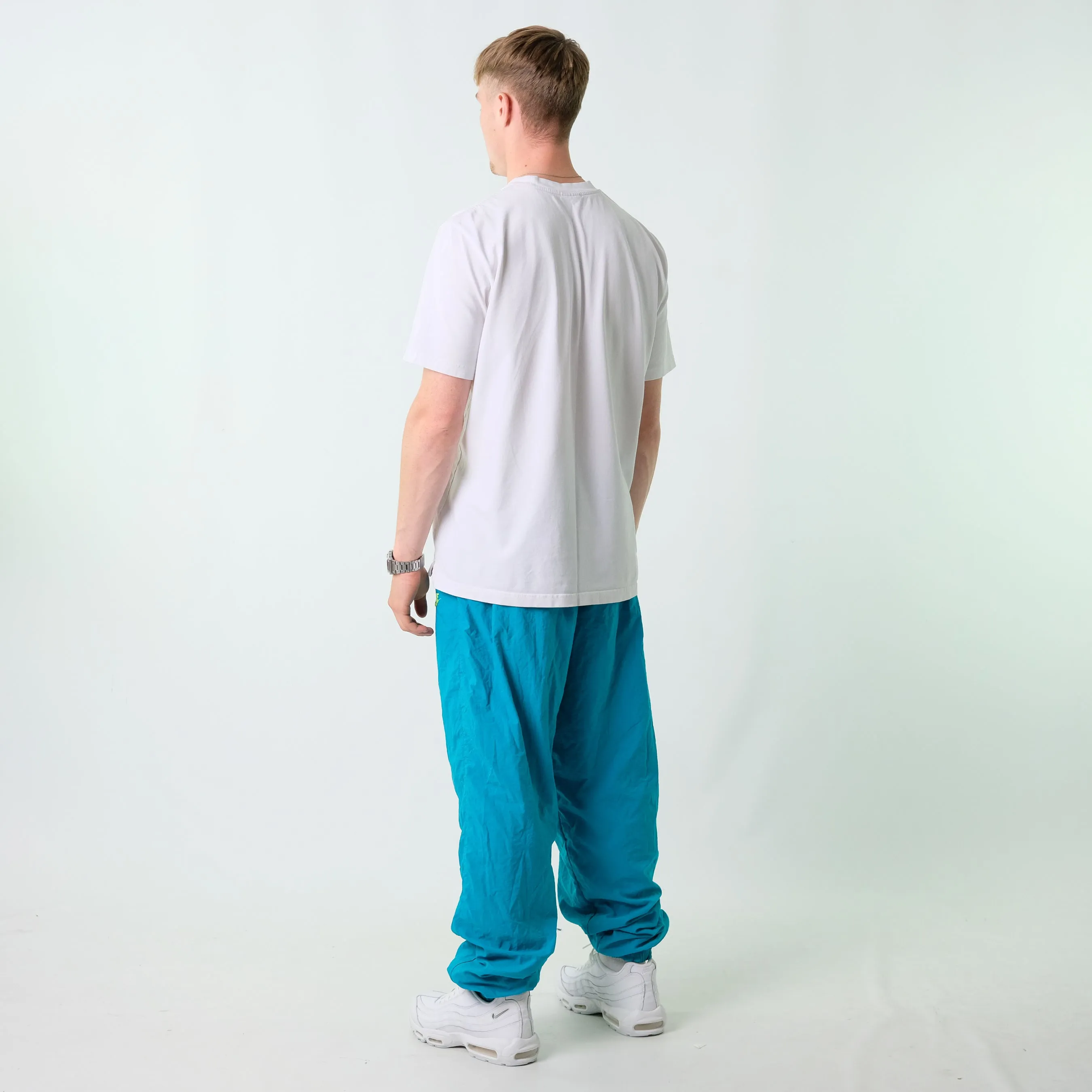 Blue y2ks Nike Tracksuit Bottoms  Baggy Pants (36x32)