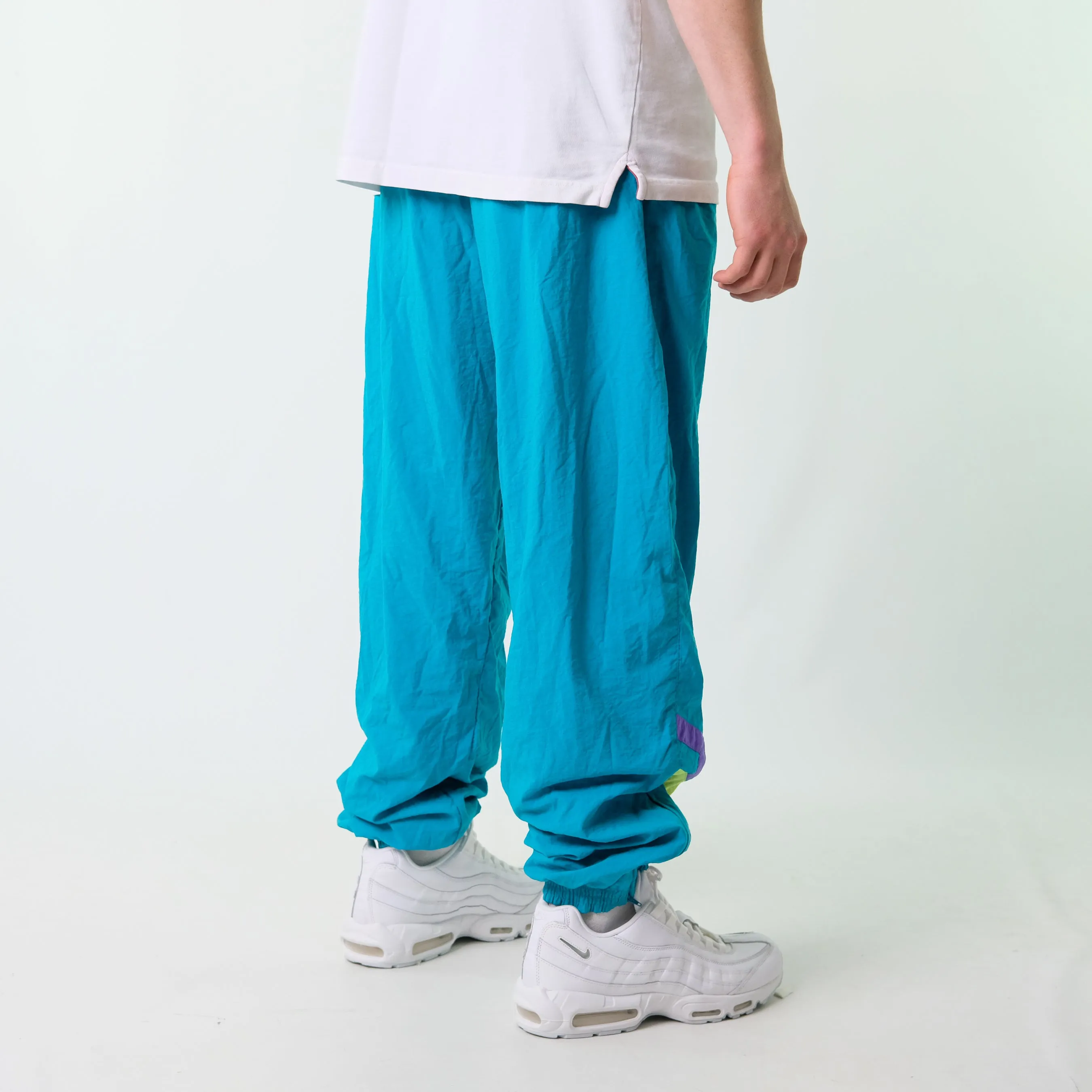 Blue y2ks Nike Tracksuit Bottoms  Baggy Pants (36x32)