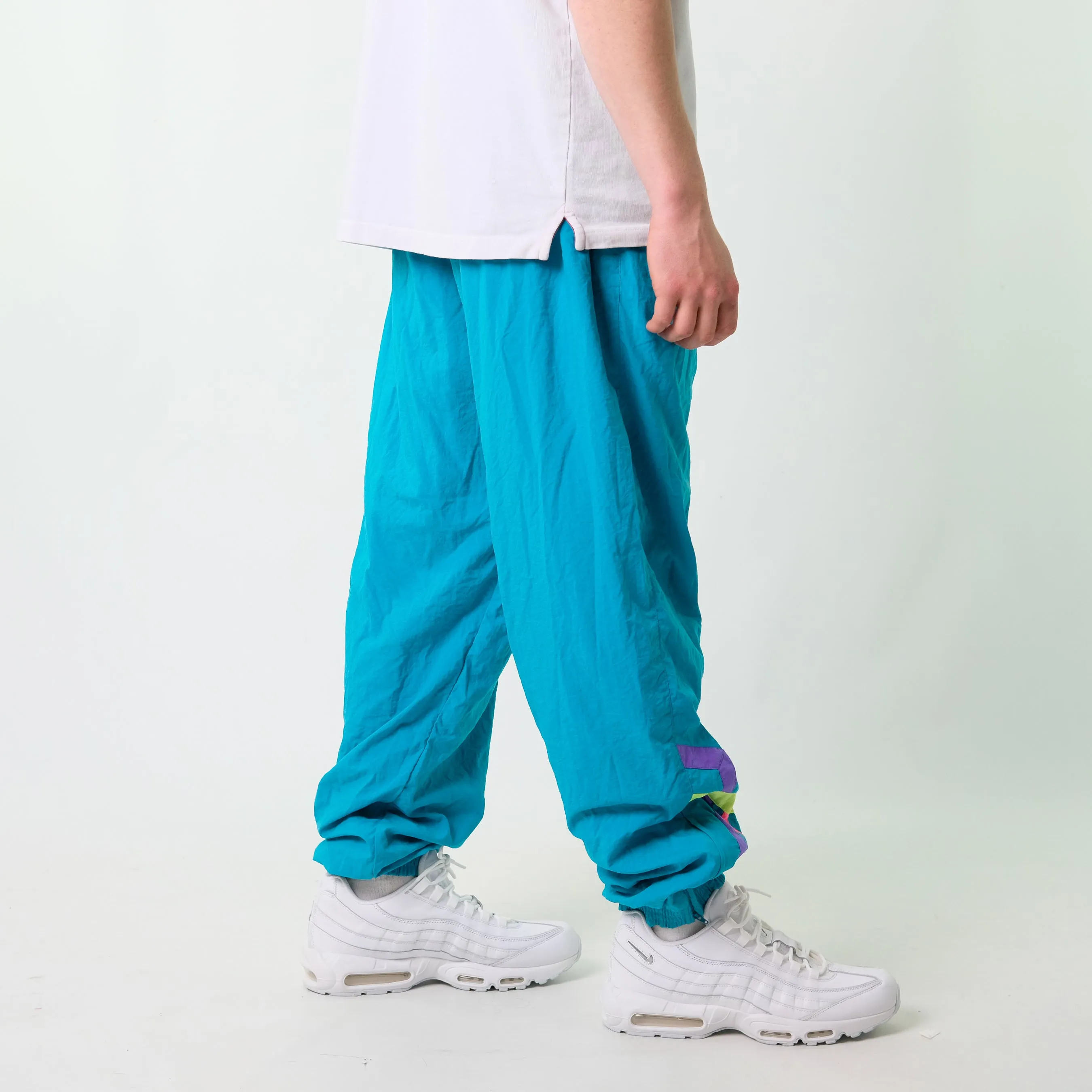 Blue y2ks Nike Tracksuit Bottoms  Baggy Pants (36x32)