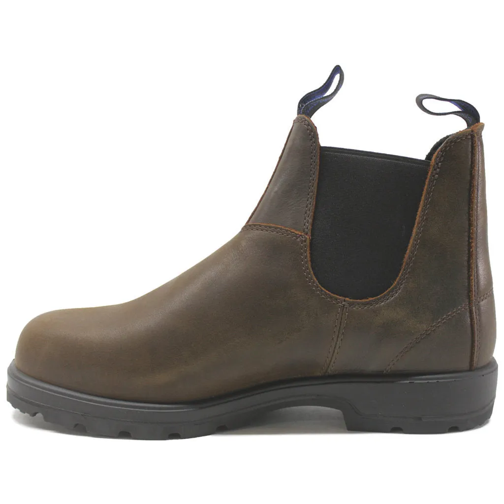 Blundstone Unisex Boots 1477 Casual Pull-On Chelsea Ankle Leather Synthetic - UK 9