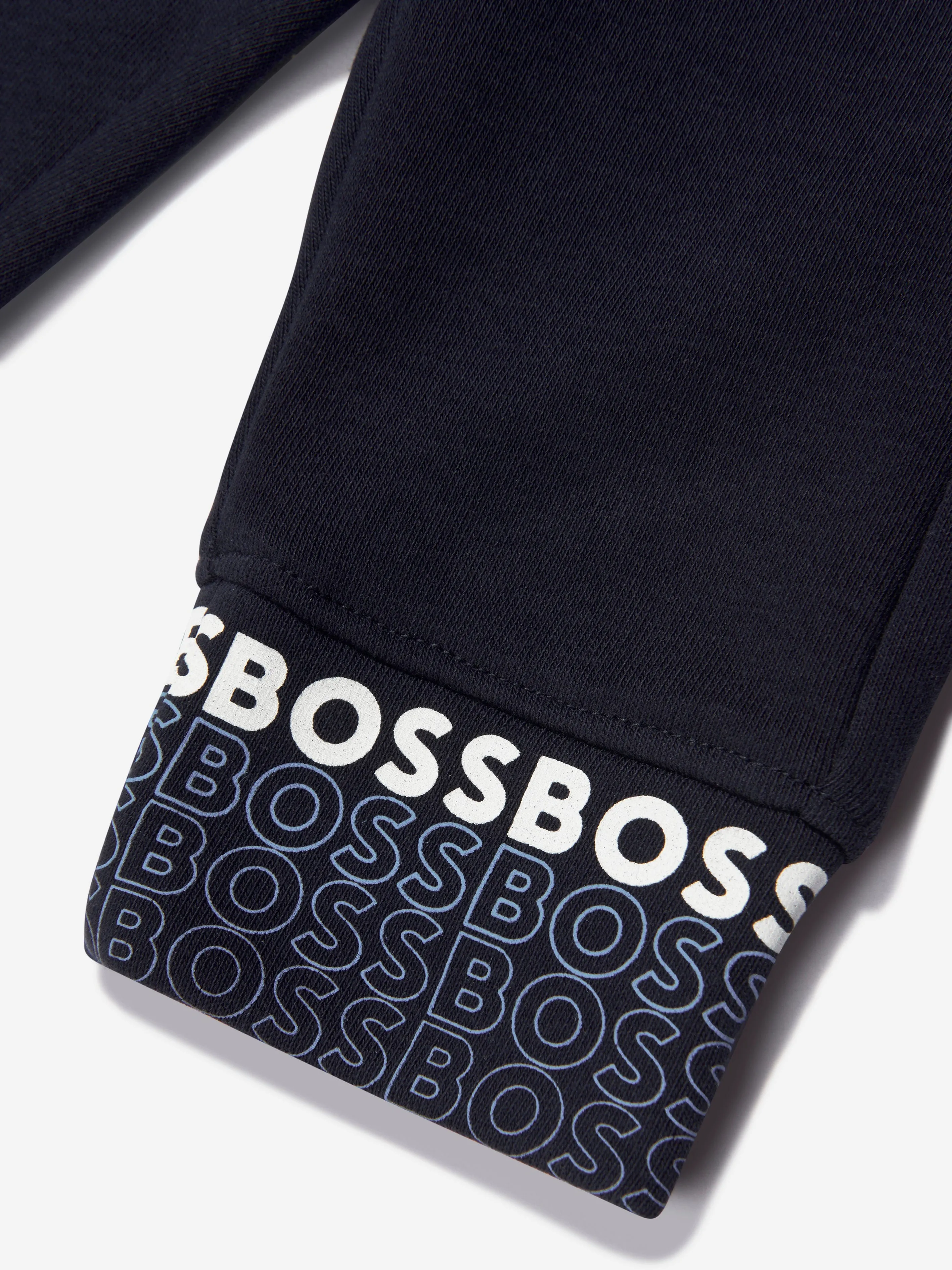 BOSS Baby Boys Logo Joggers In Navy