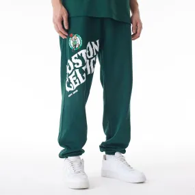 Boston Celtics NBA Graphic Dark Green Joggers