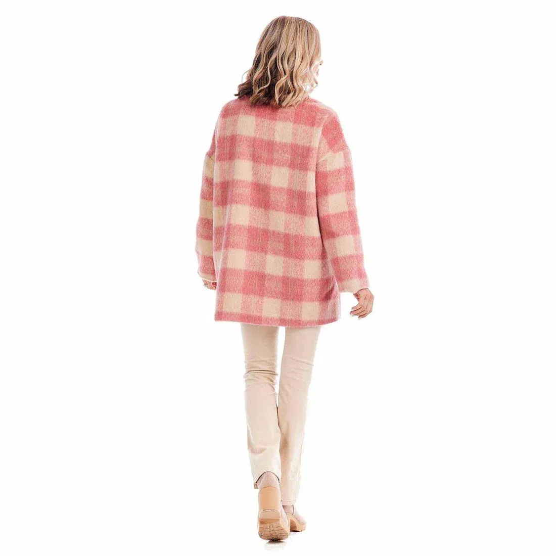 Boston Plaid Coat