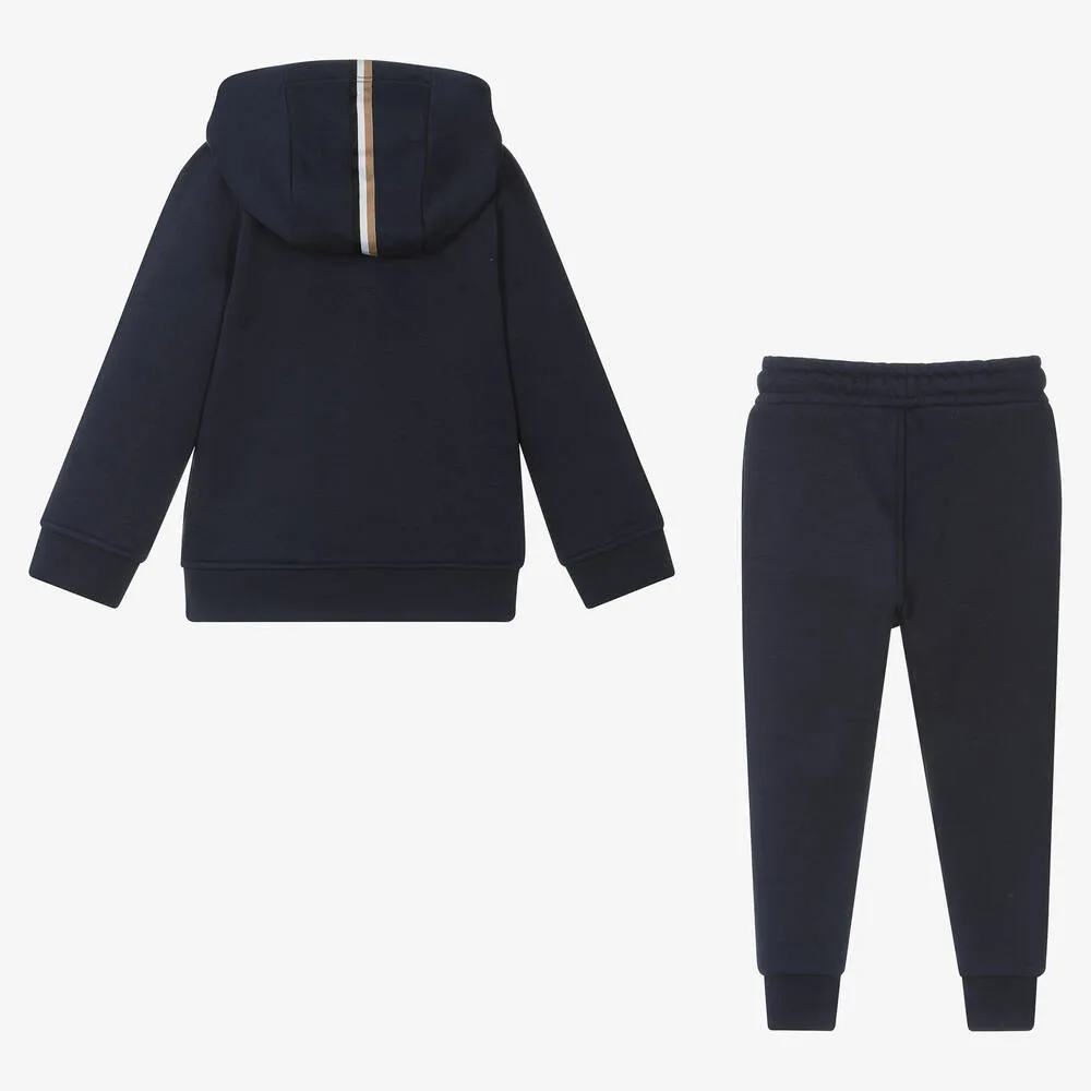 Blue Hoodie Boys Tracksuit