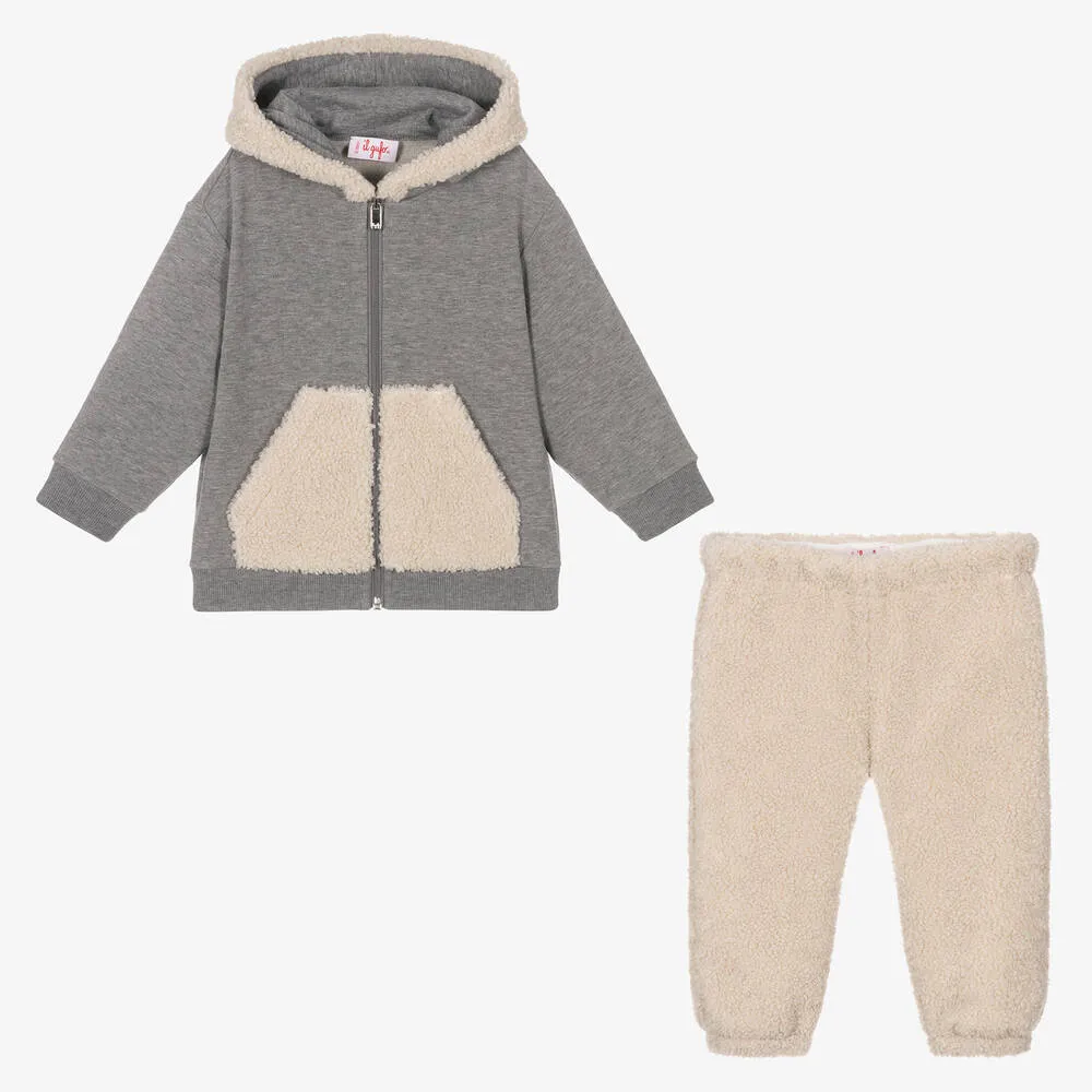 Boys Grey Fox Tracksuit