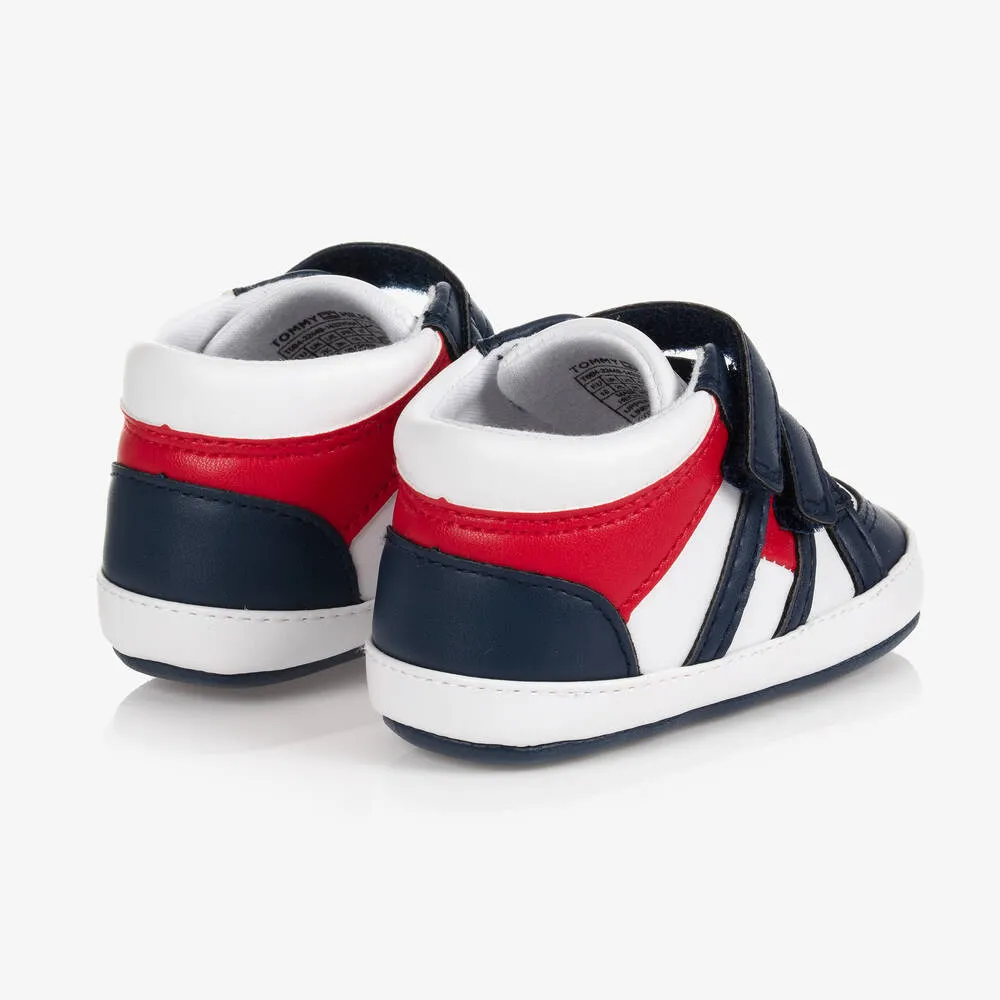 Boys White Pre-walker Trainers