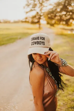 Brake for Cowboys Trucker Hat