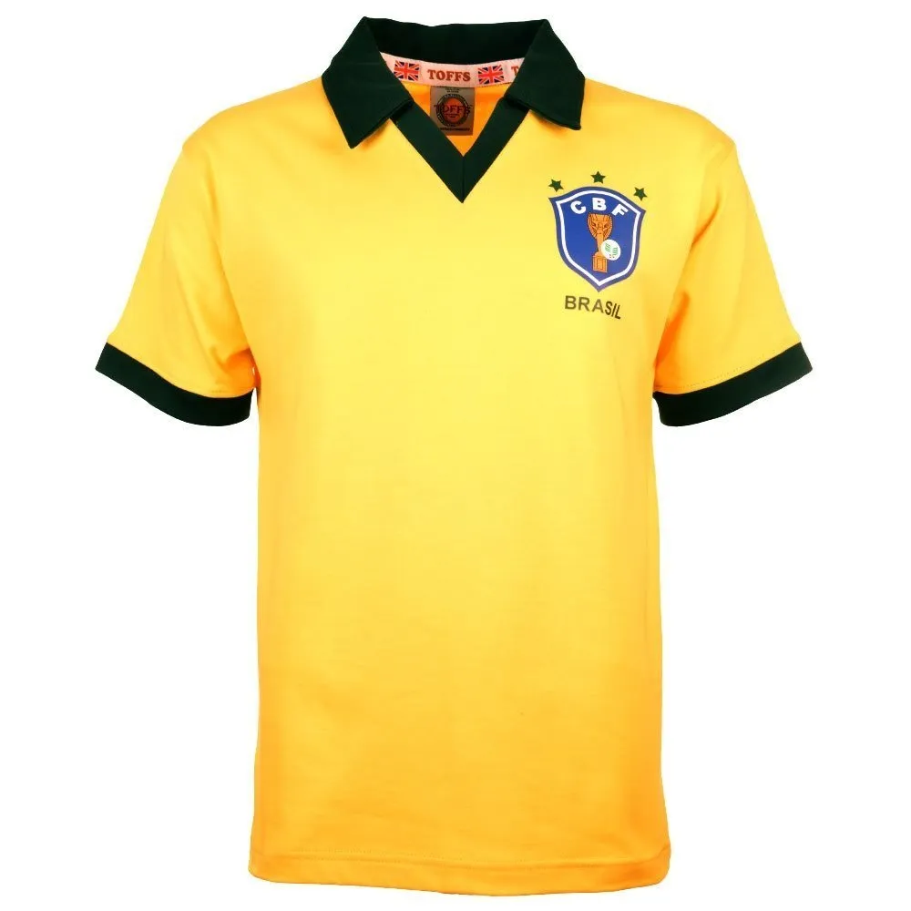 Brazil Retro Football Shirt World Cup 1986 + Socrates 8 (Photo Style)