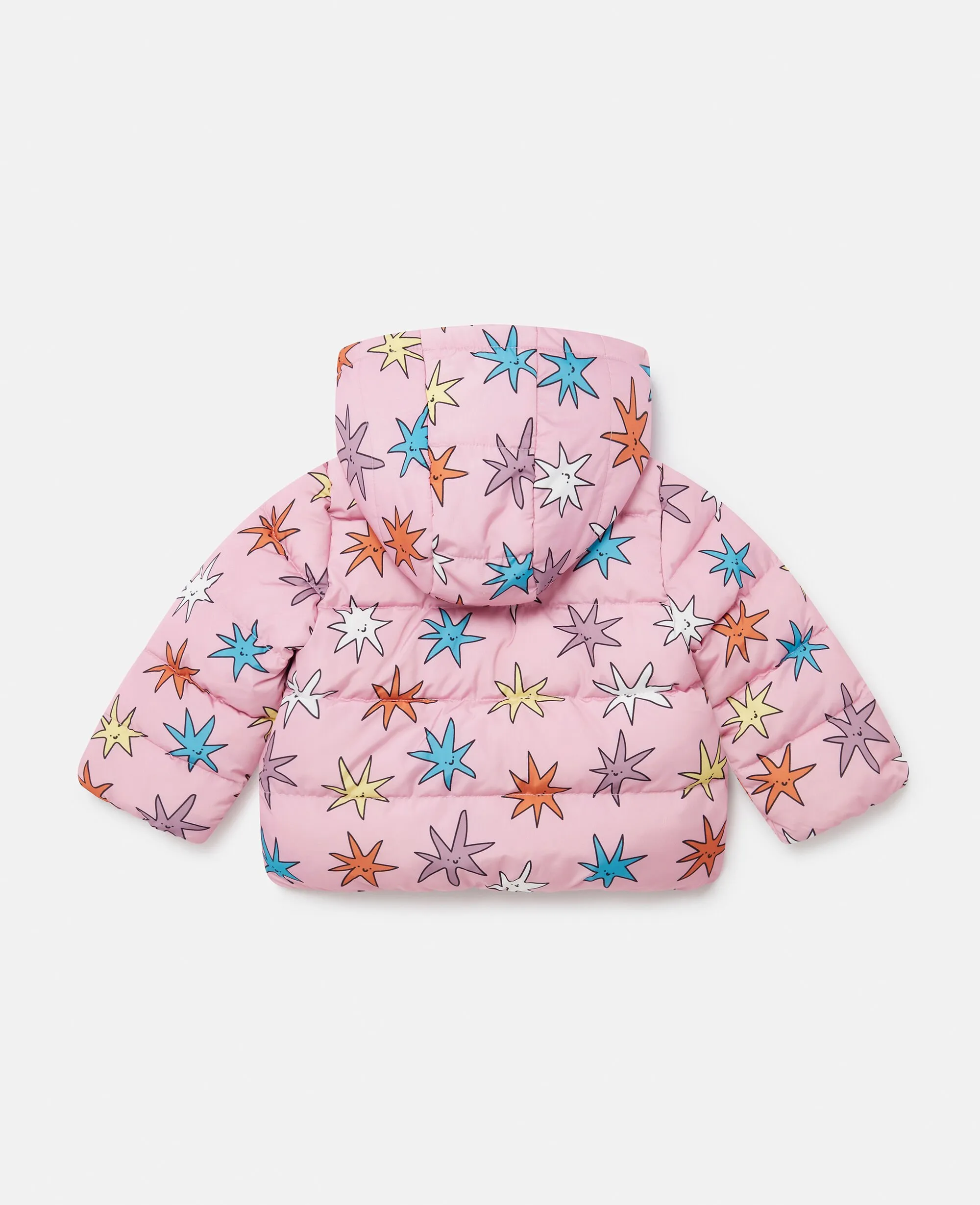 Puffer Coat with Bright Stars