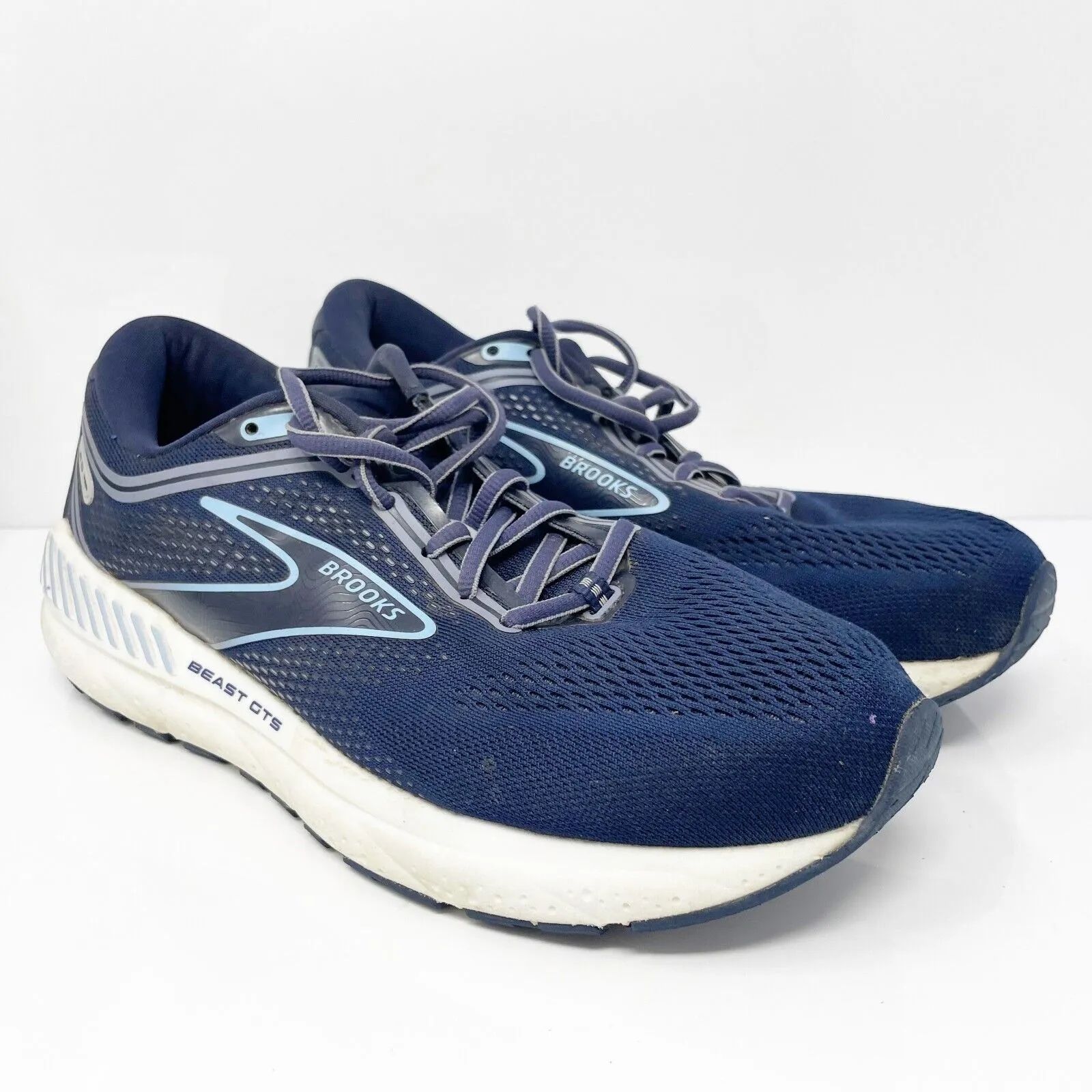 Brooks Mens Beast GTS 23 1104012E495 Blue Running Shoes Sneakers Size 8.5 2E