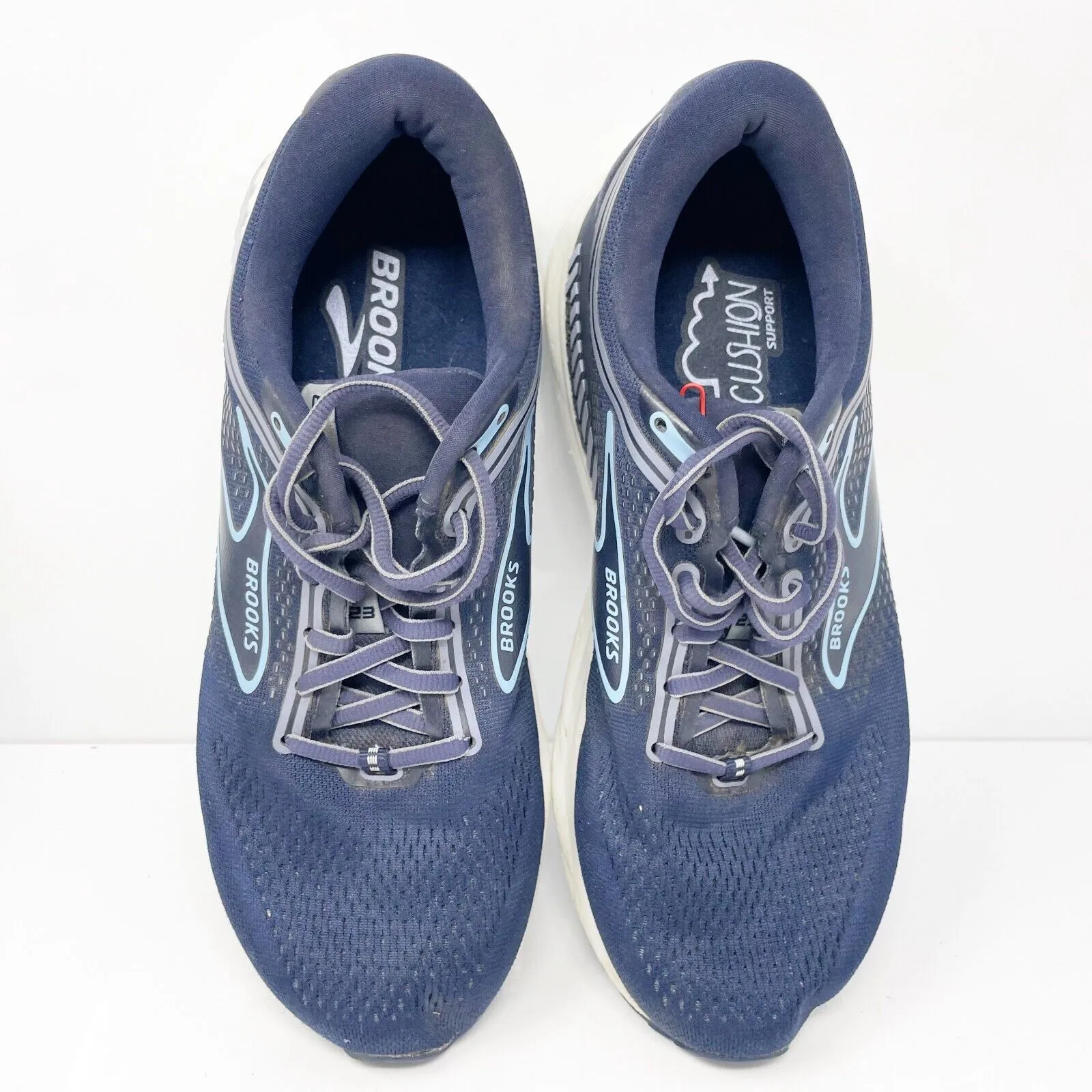 Brooks Mens Beast GTS 23 1104012E495 Blue Running Shoes Sneakers Size 8.5 2E