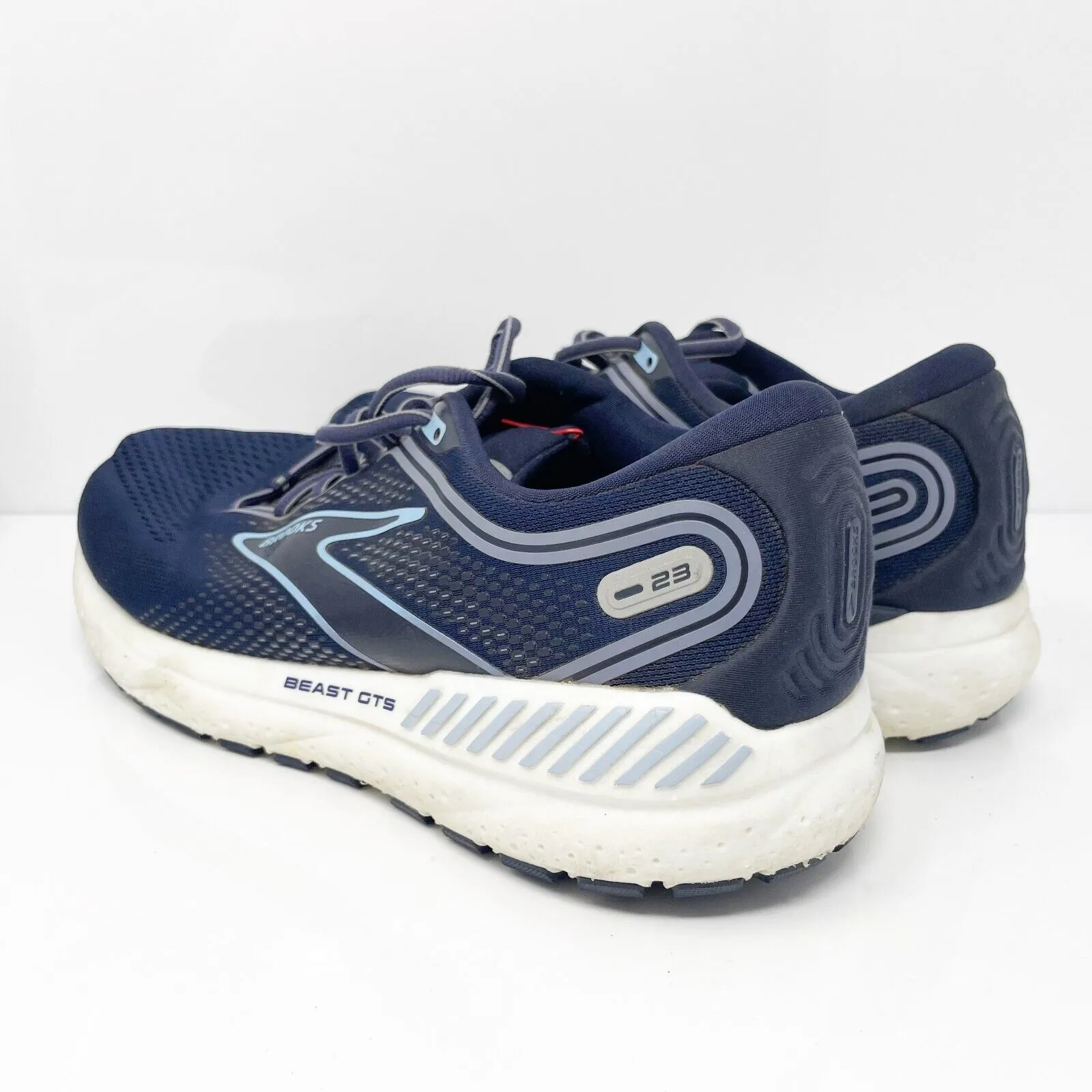 Brooks Mens Beast GTS 23 1104012E495 Blue Running Shoes Sneakers Size 8.5 2E