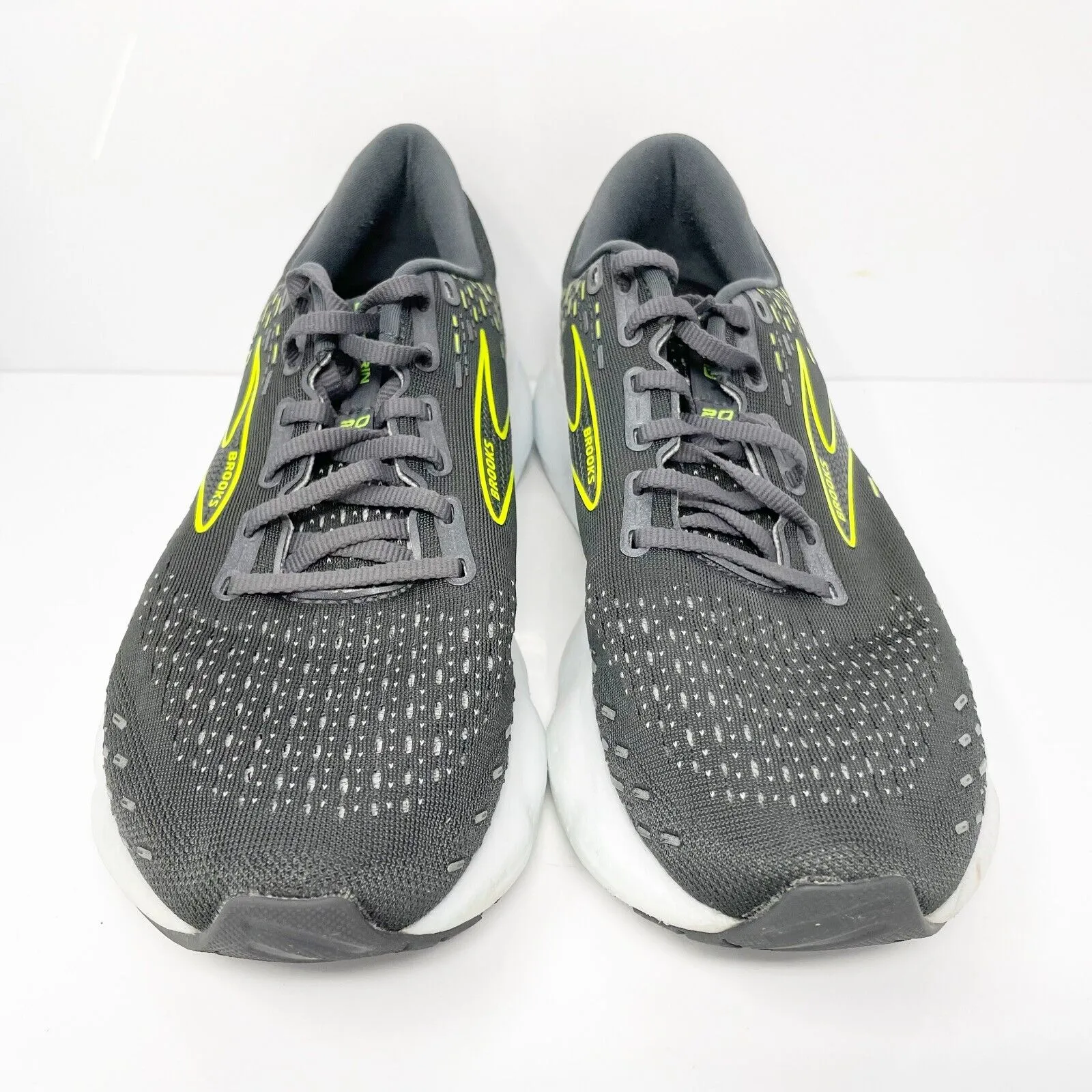 Brooks Mens Glycerin 20 1103821D047 Black Running Shoes Sneakers Size 9.5 D