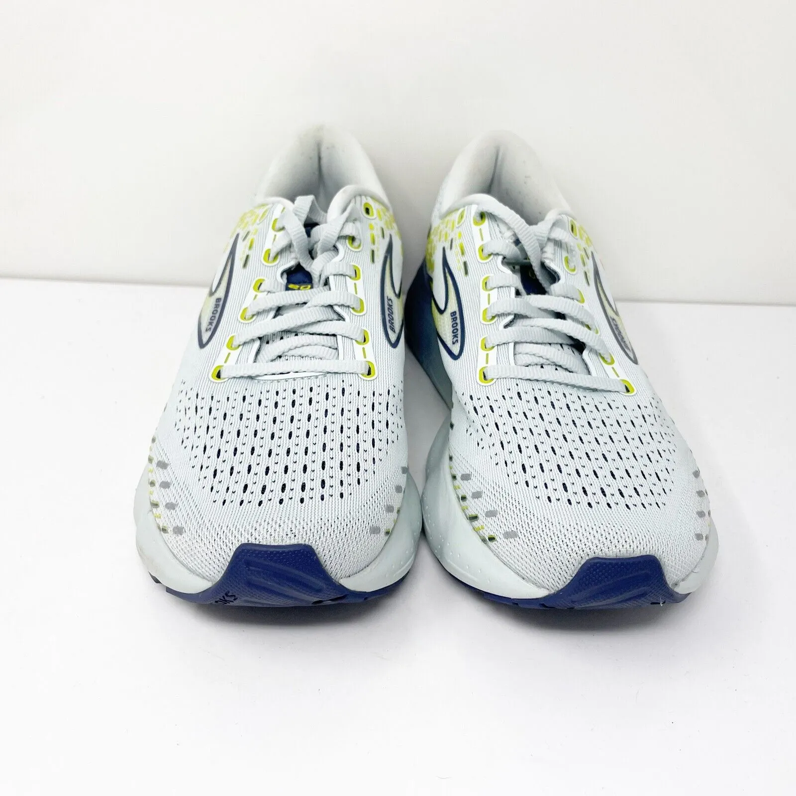 Brooks Mens Glycerin 20 1103821D483 Blue Running Shoes Sneakers Size 9 D