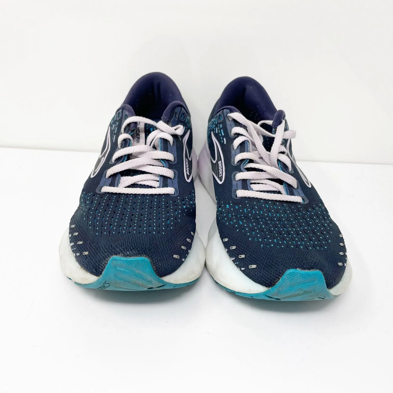 Brooks Womens Glycerin 20 1203691B499 Blue Running Shoes Sneakers Size 8.5B