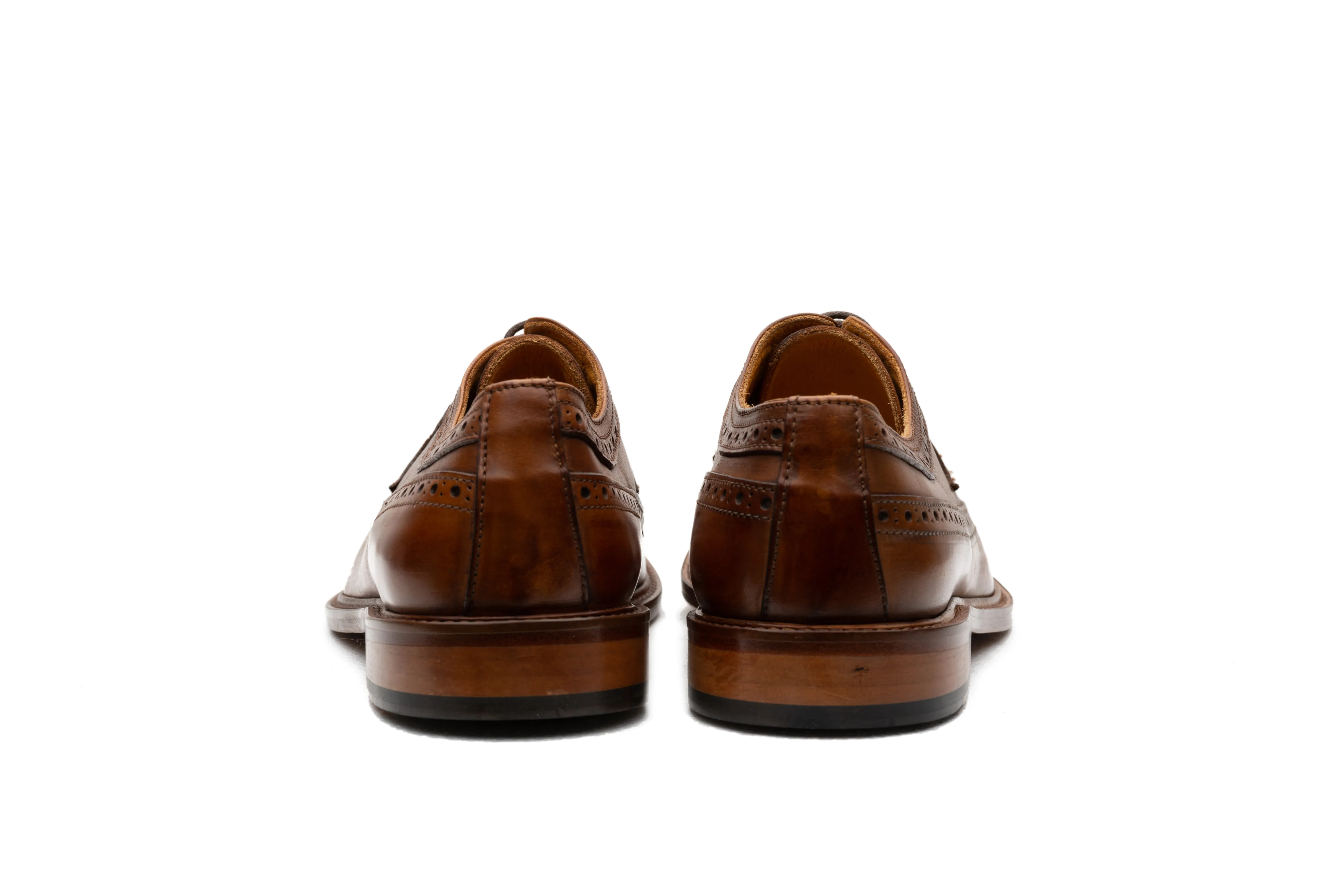 Brogue Style Brown Derby