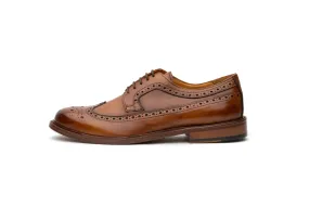 Brogue Style Brown Derby