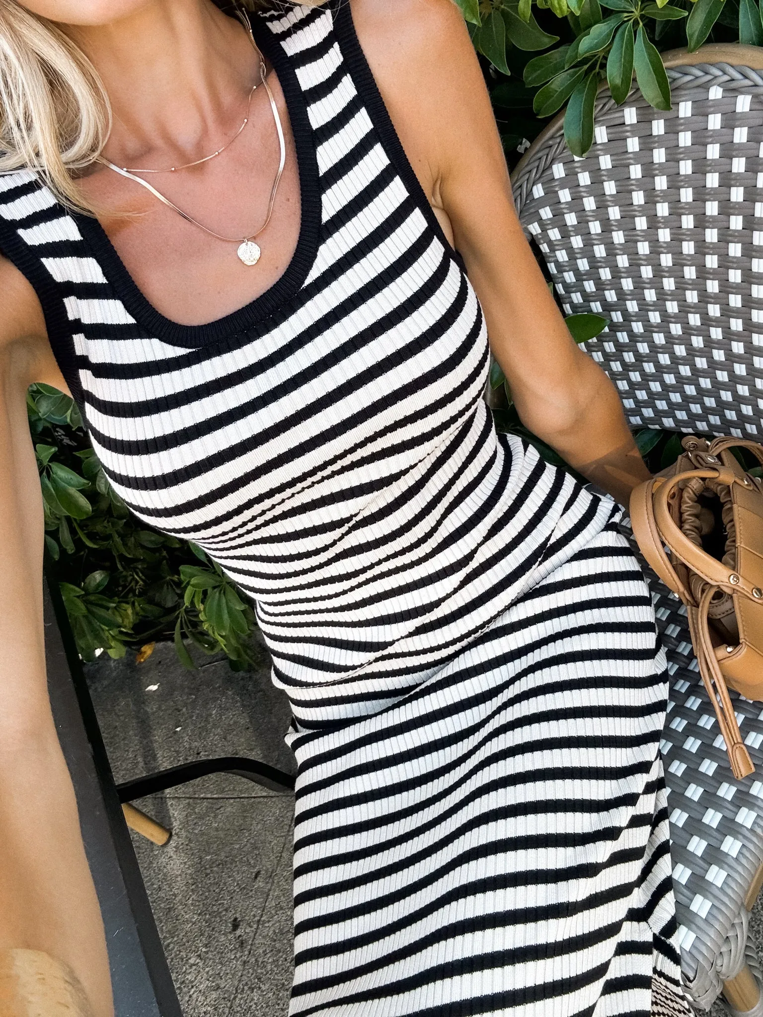 Bruno Knit Stripe Dress