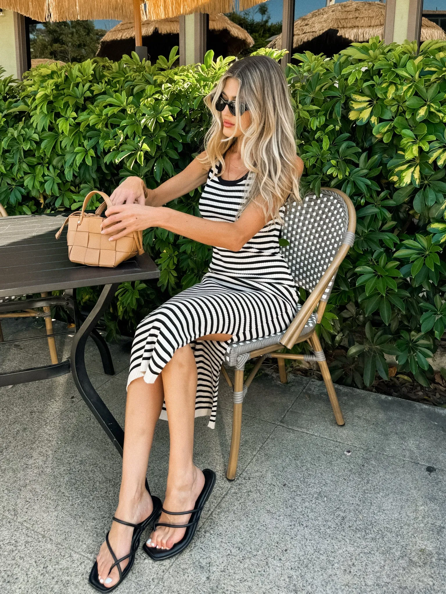 Bruno Knit Stripe Dress