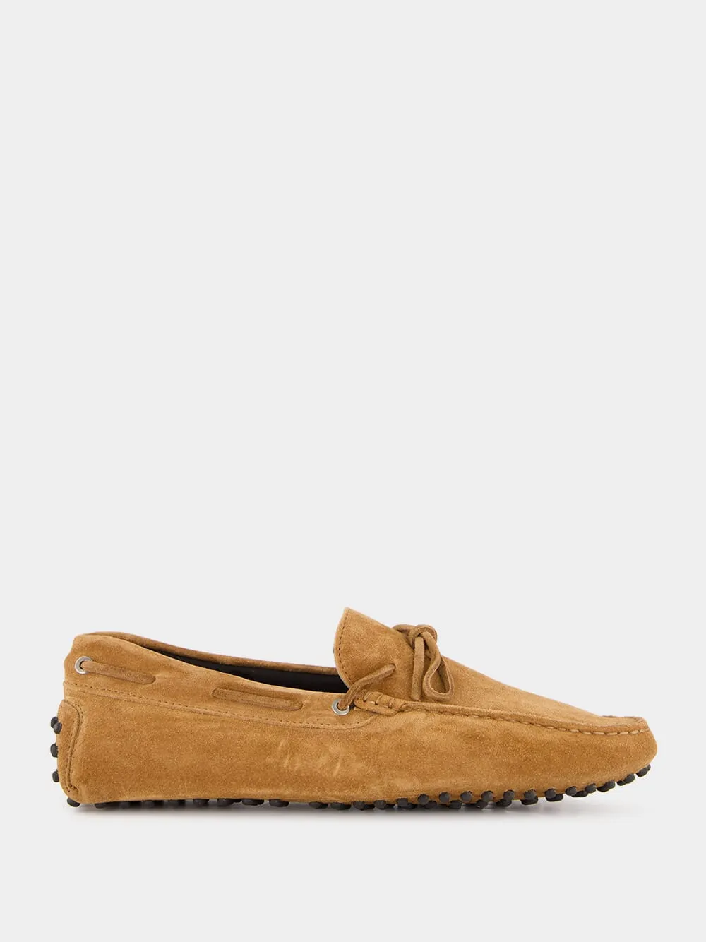 Caramel Suede Driving Shoes