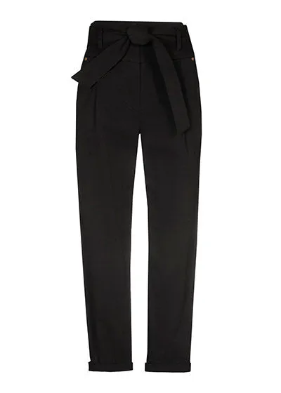 Caroline Biss HIGH WAISTED COMFORTABLE BAGGY TROUSERS