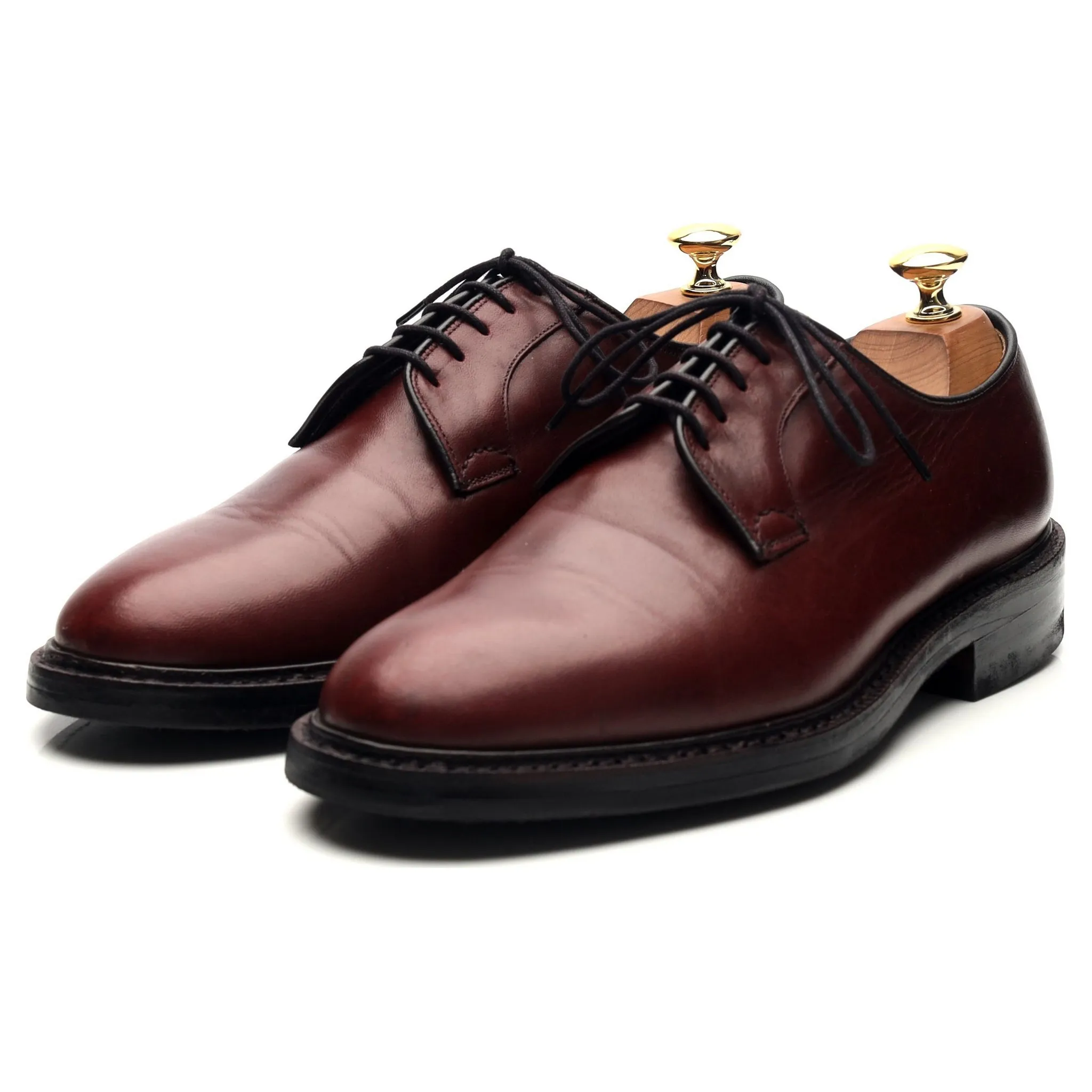 'Chapel' Burgundy Leather Derby UK 6.5 F