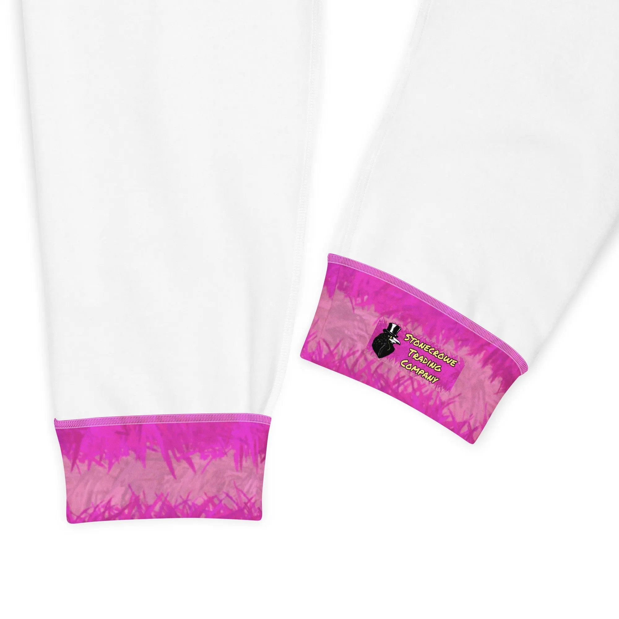 Cheshire Cat Inspired Fur Print Men's Slim Fit Joggers