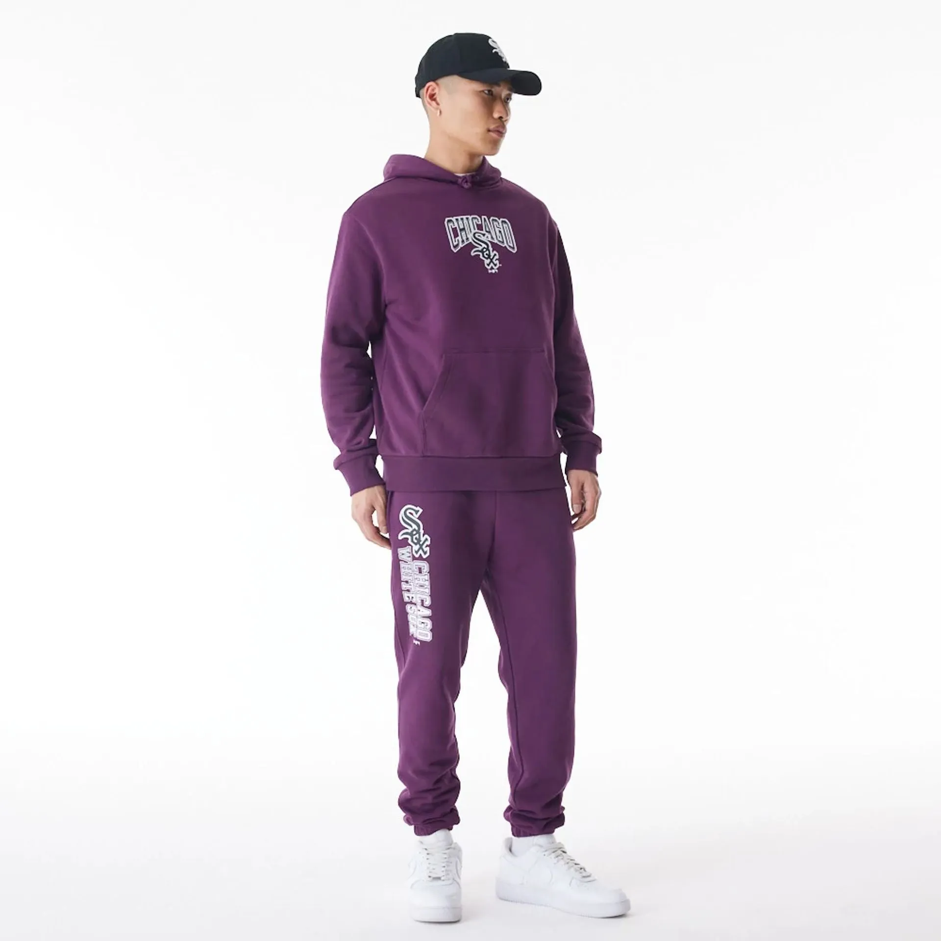 Chicago White Sox MLB Gradient Graphic Dark Purple Joggers