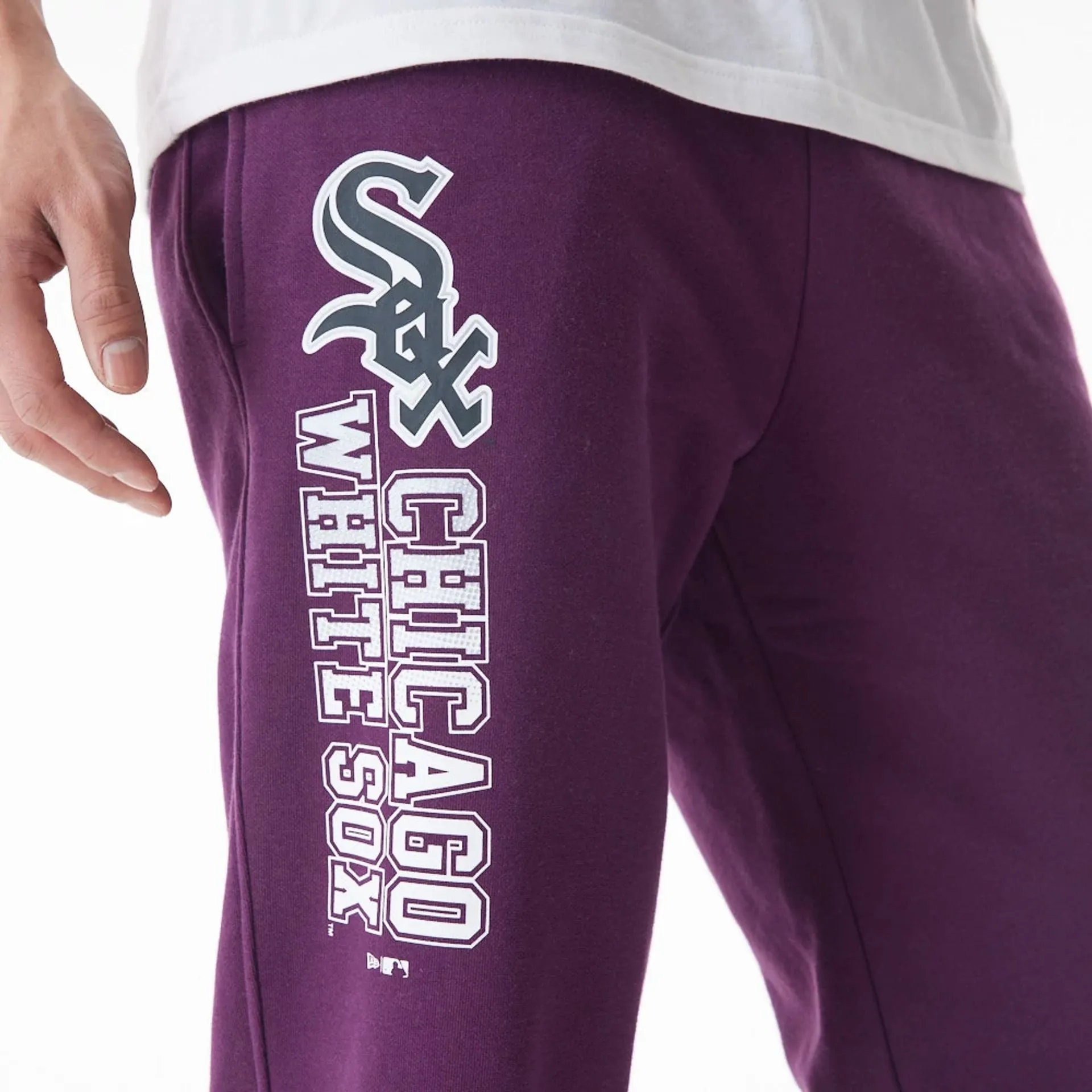 Chicago White Sox MLB Gradient Graphic Dark Purple Joggers