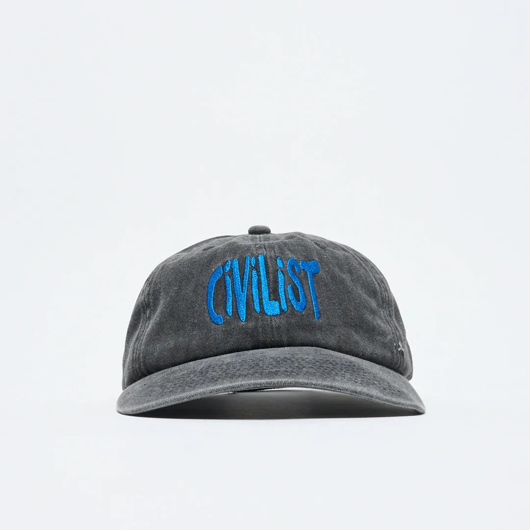 Civilist - Big Fun Dad Hat (Washed Black)