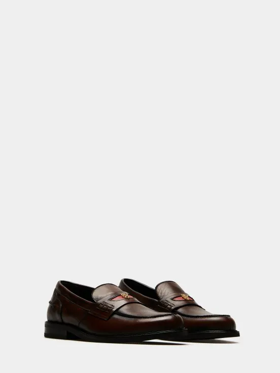 Timeless leather loafers