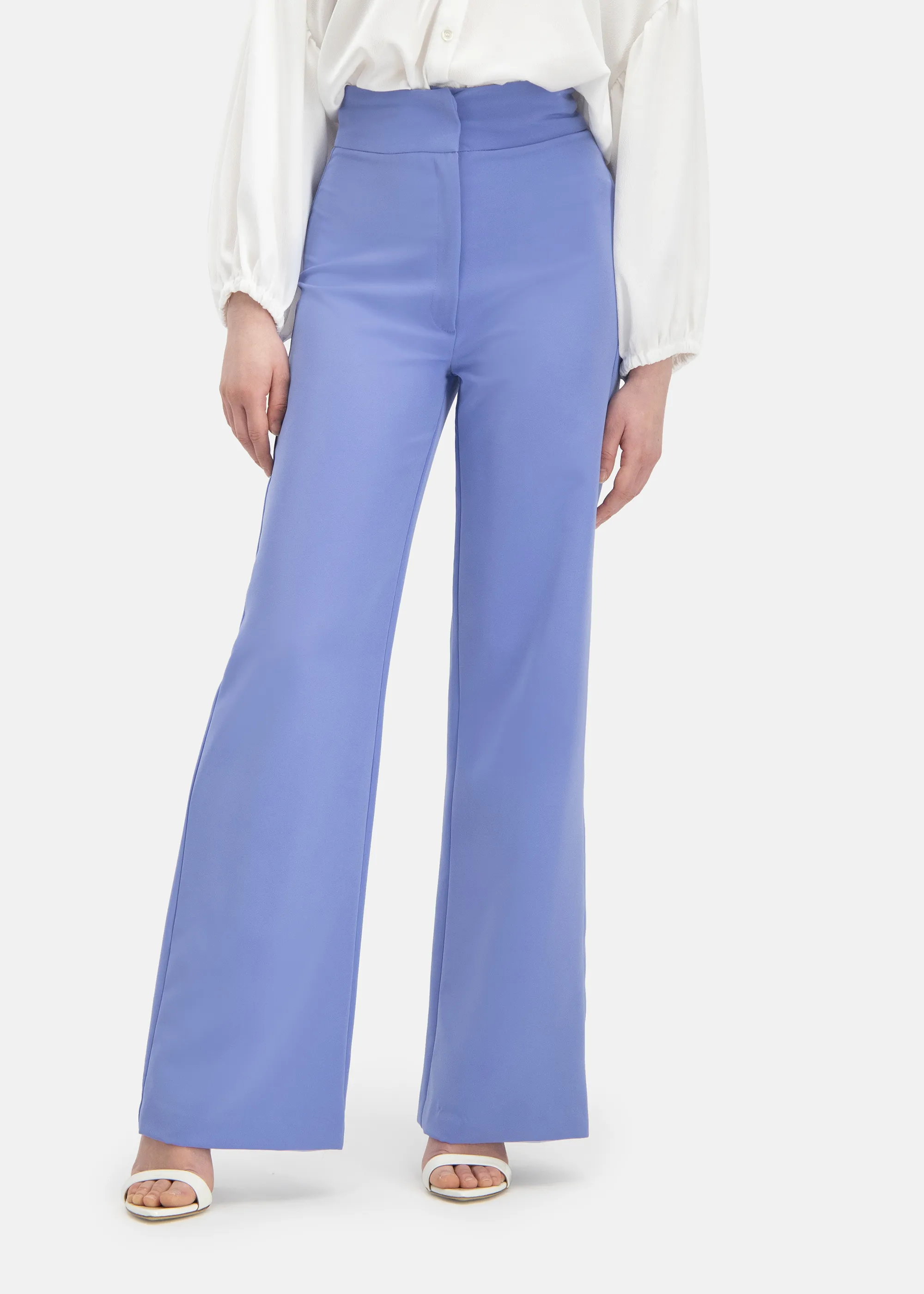 Classic Marlene Trousers - CORINO in BLUE