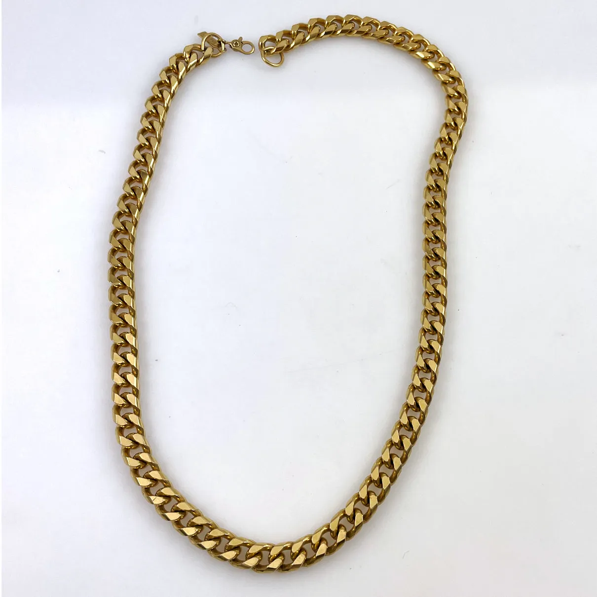 Classic Monet Gold Chain Necklace