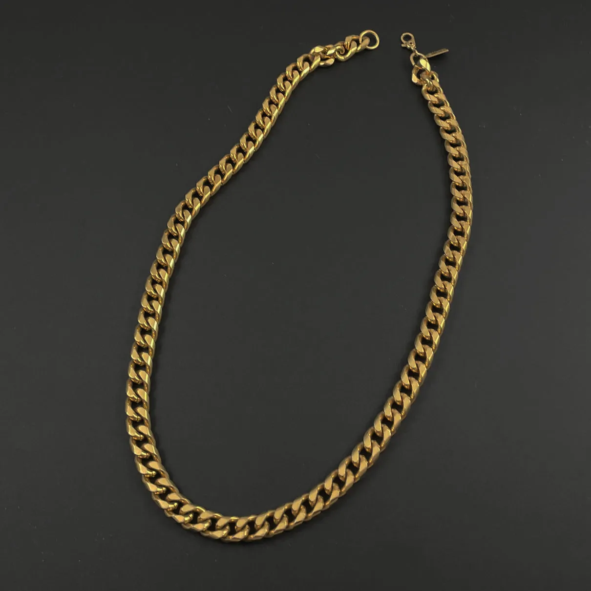 Classic Monet Gold Chain Necklace