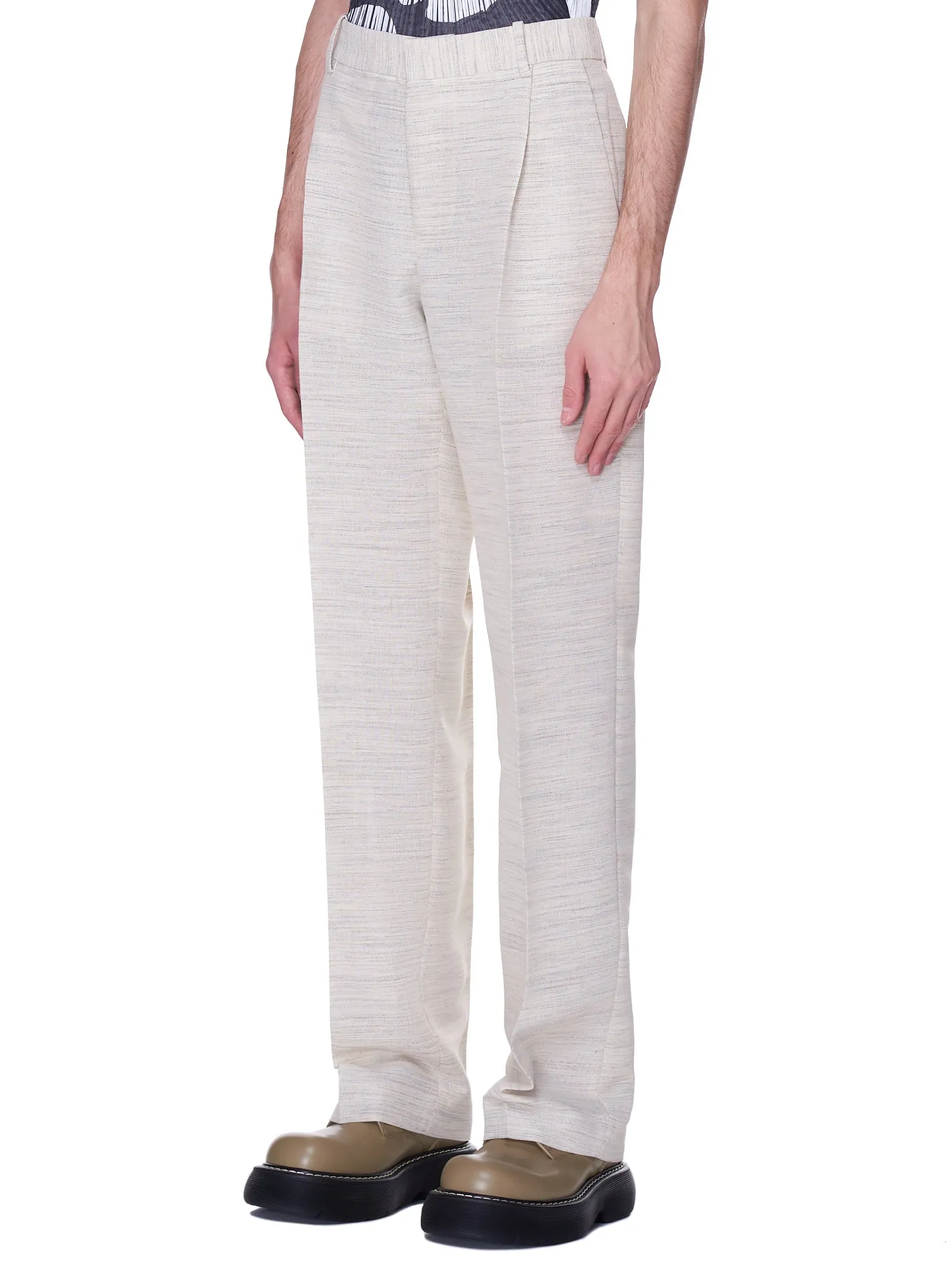 Classic Pleat Trousers (5000-W050-BEIGE)