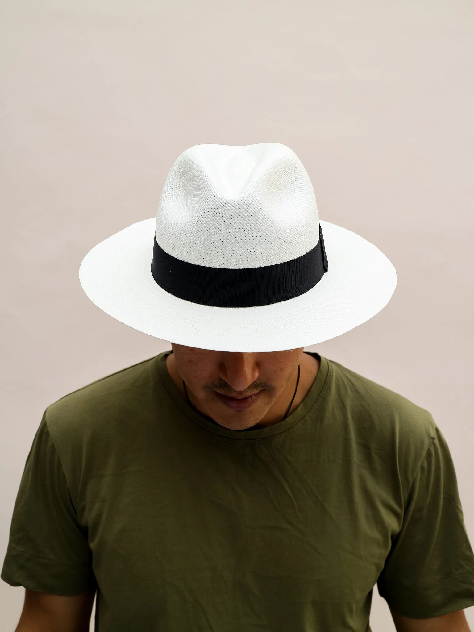 Classic Short Brim Panama Hat