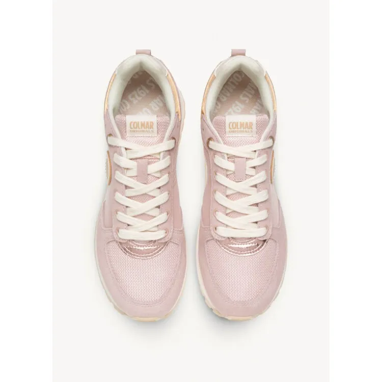 COLMAR TRAVIS 051 Women's Pink Beige Sneakers