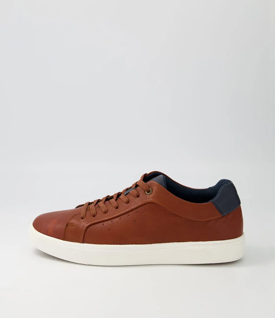 COLORADO Neutron Brown Leather Sneakers